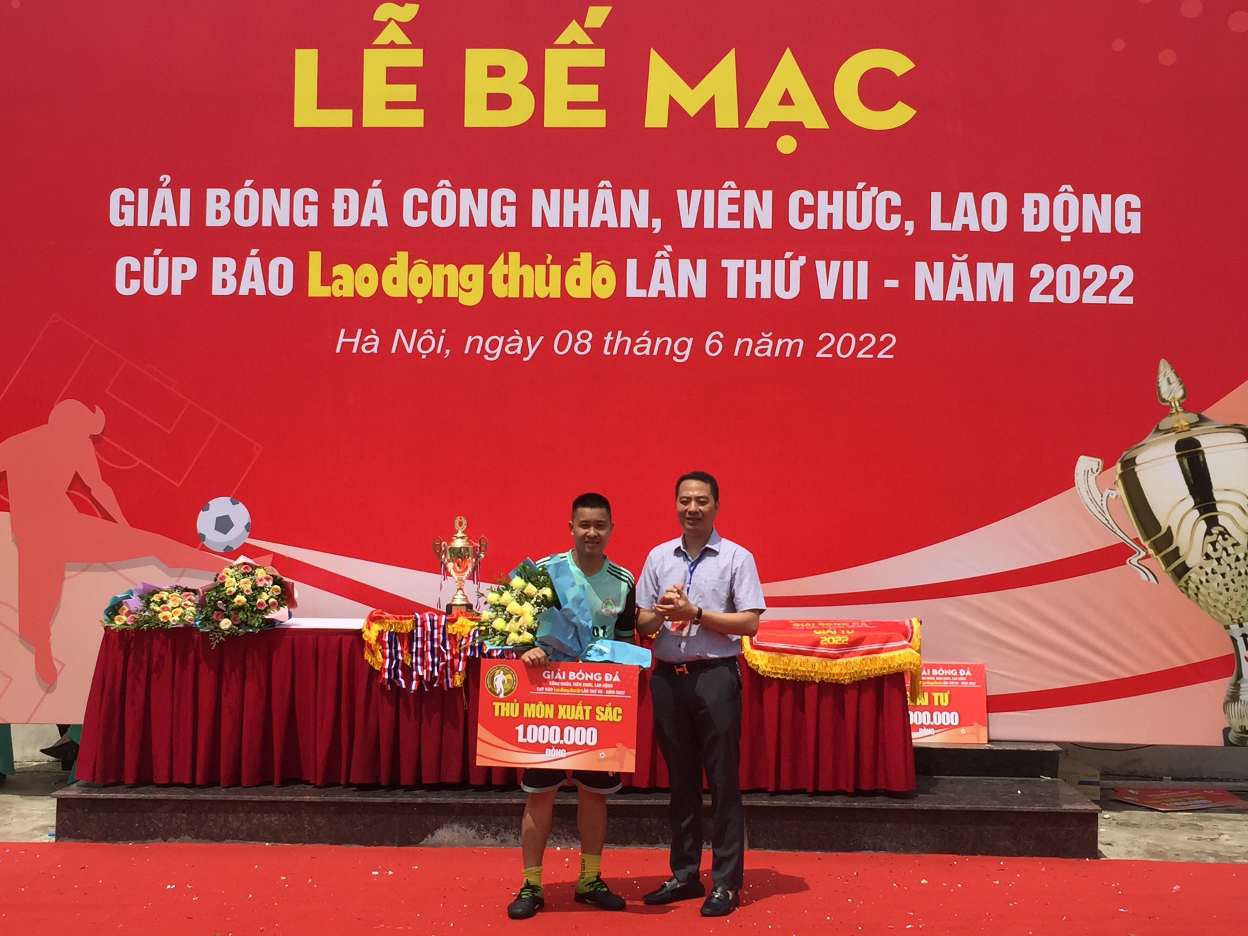 Bế mạc giải bóng đá công nhân, viên chức lao động năm 2022 - ảnh 4