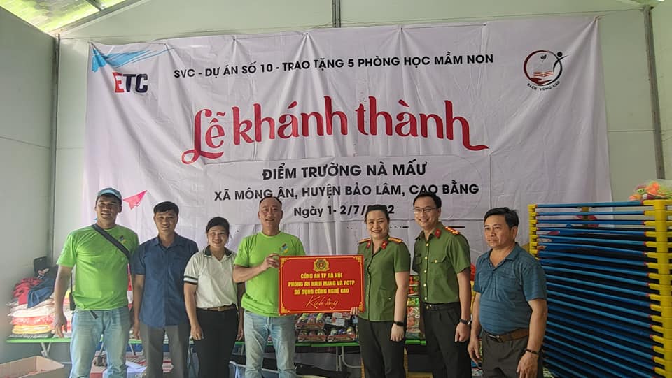 Khánh thành điểm trường mầm non tại Bảo Lâm, Cao Bằng - ảnh 1