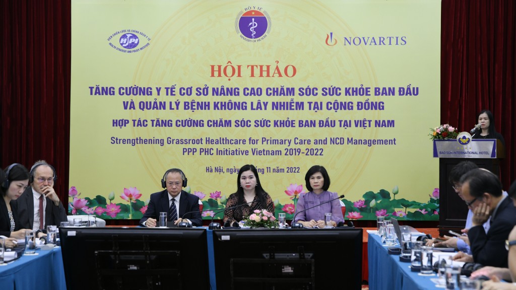 Hội thảo “Tăng cường y tế cơ sở nâng cao chăm sóc sức khỏe ban đầu và quản lý bệnh không lây nhiễm tại cộng đồng” - ảnh 4