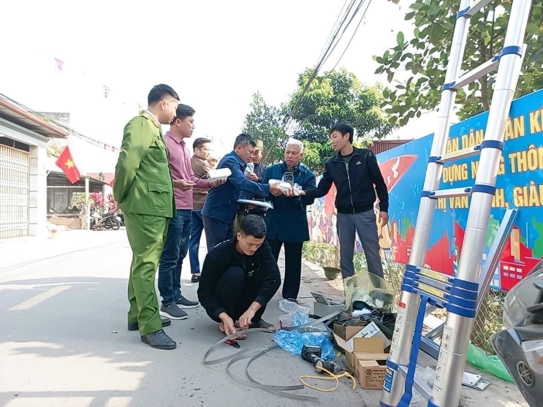 Ba Vì: Nhân rộng mô hình “Camera an ninh” - ảnh 1