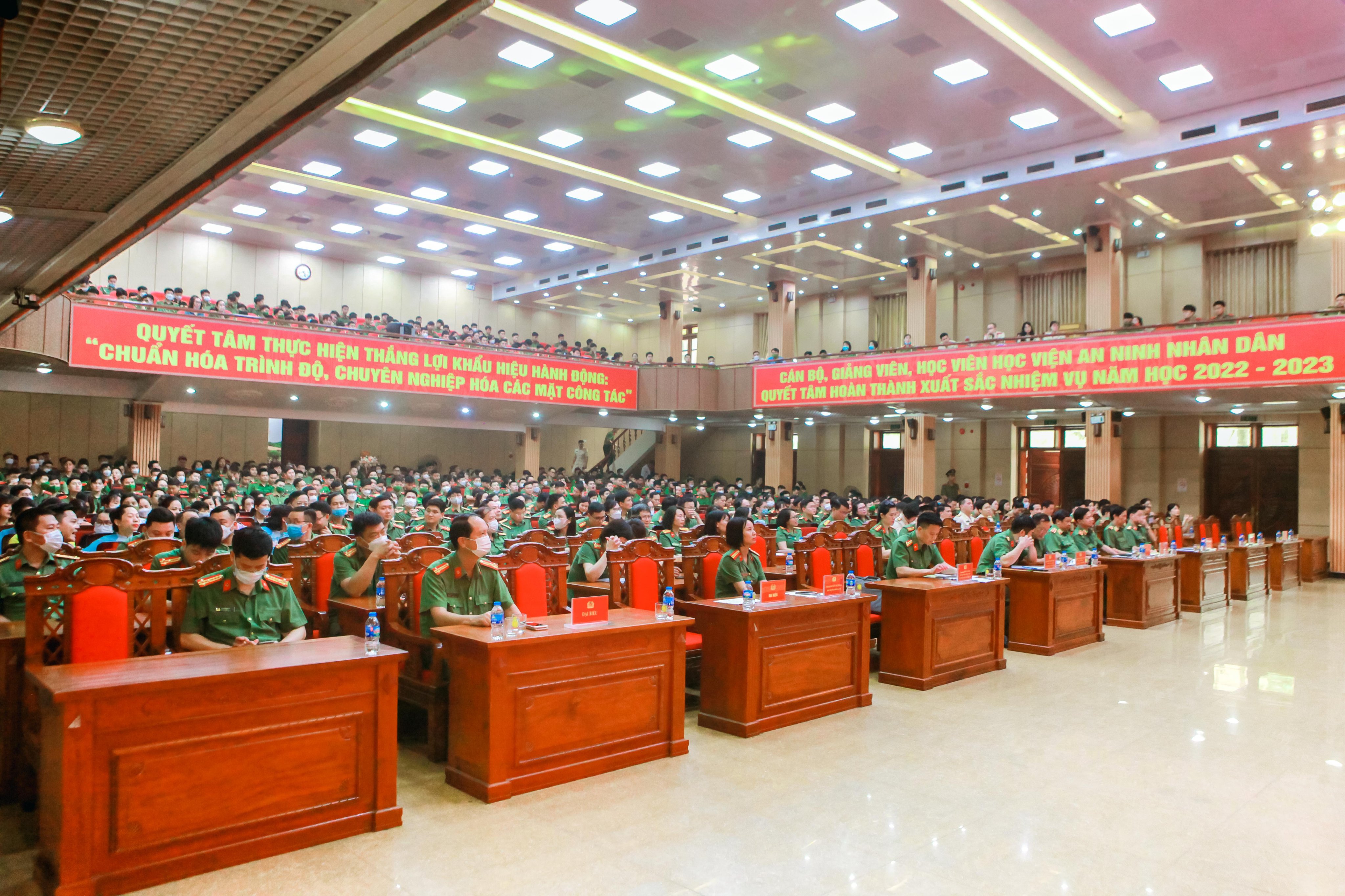Đảng ủy Học viện An ninh nhân dân tổ chức hội thi Bí thư Chi bộ giỏi năm 2023 - ảnh 1