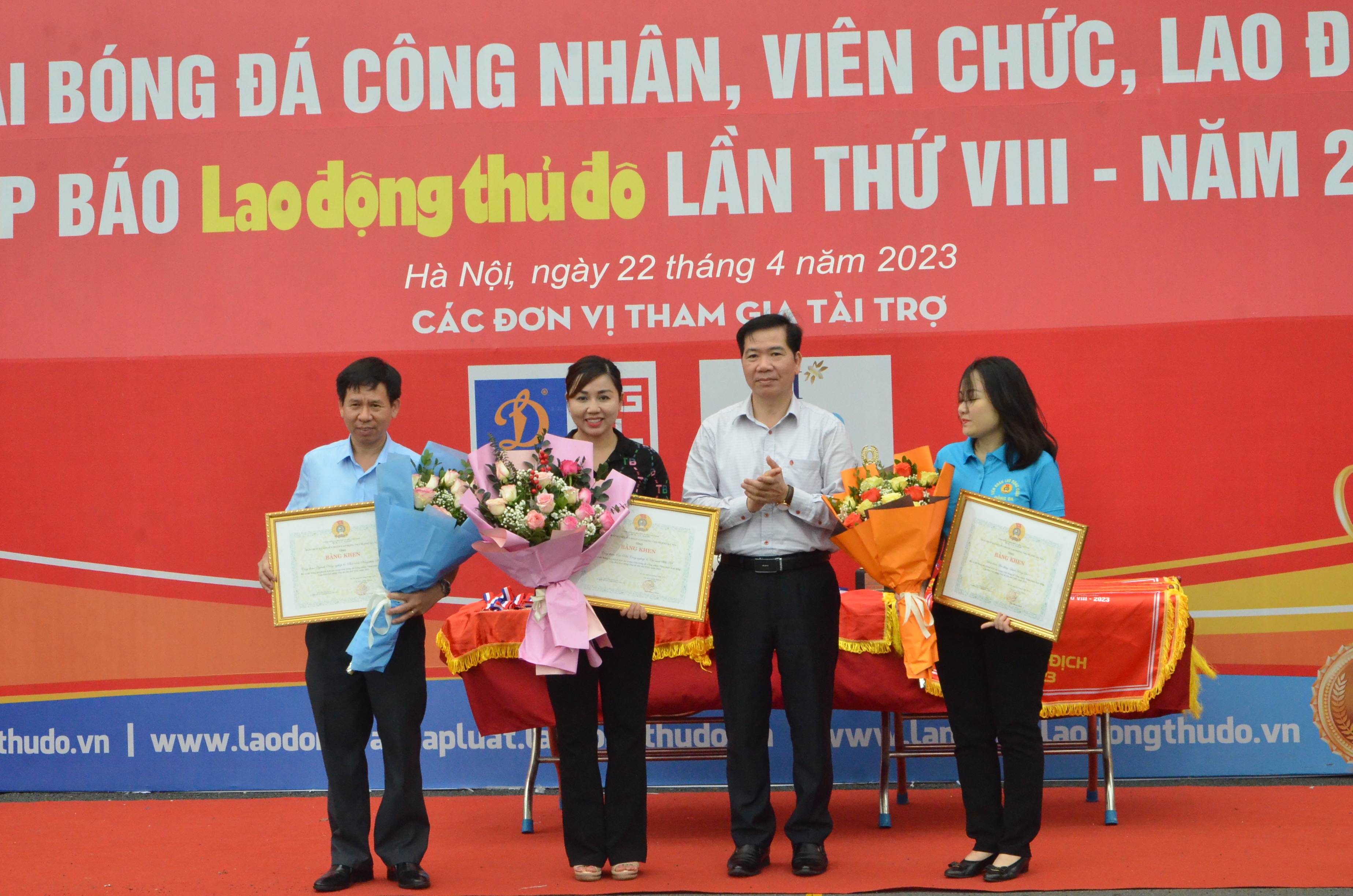 Bế mạc giải bóng đá Cúp Báo Lao động Thủ đô lần thứ VIII - năm 2023 - ảnh 3