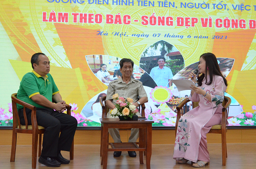 Giao lưu trực tuyến điển hình tiên tiến “Làm theo lời Bác - Sống đẹp vì cộng đồng” - ảnh 3