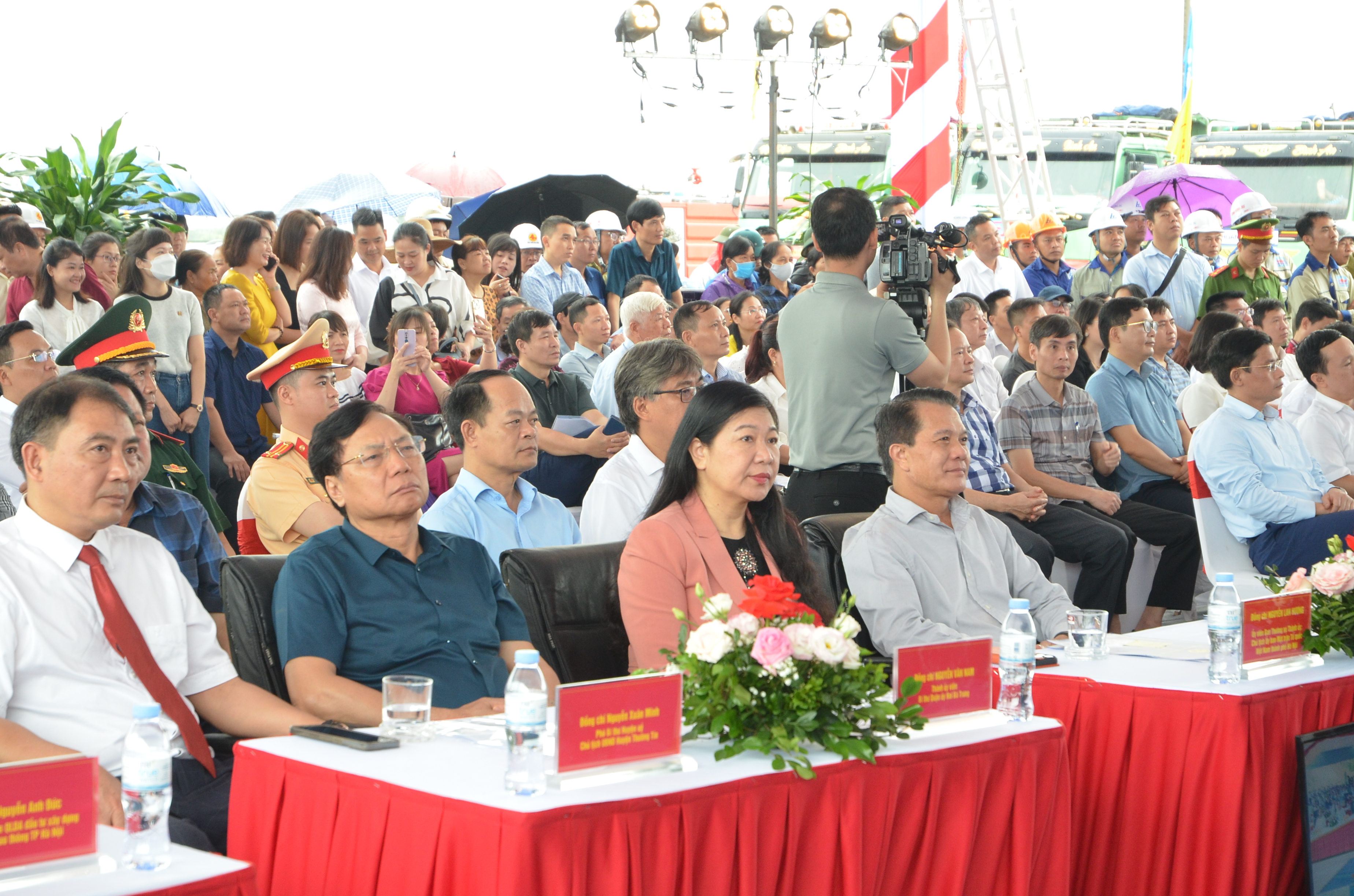 Huyện Thường Tín hoàn thành lễ khởi công Dự án đường Vành đai 4 - ảnh 2