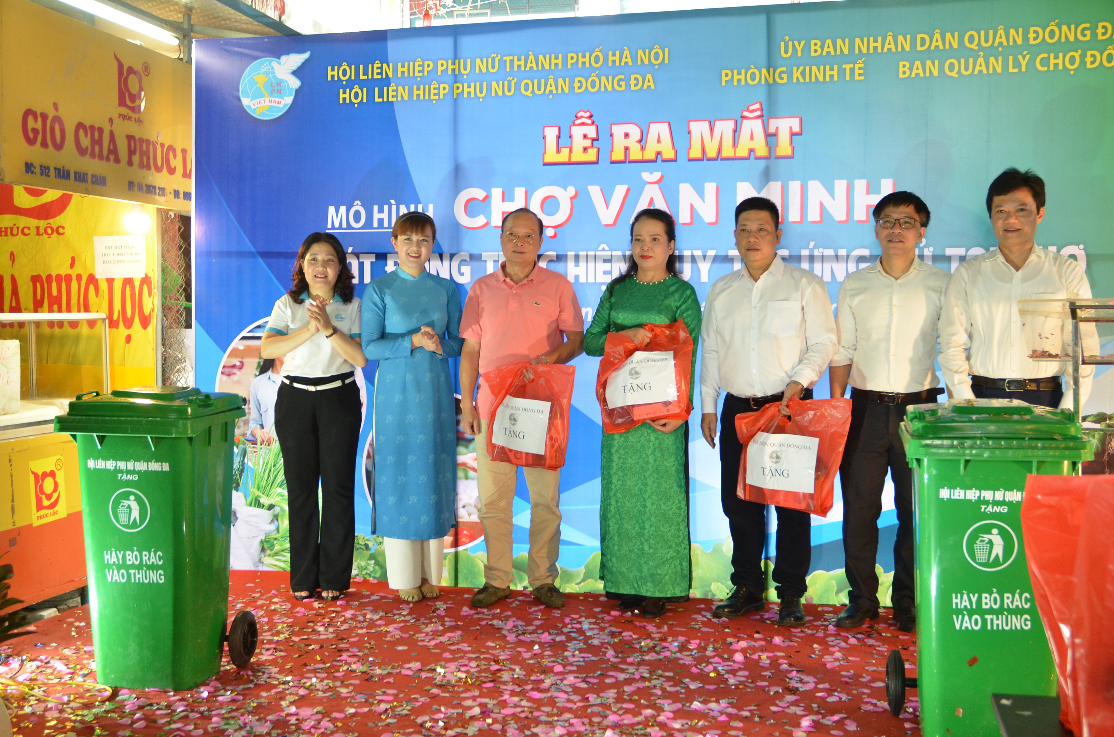 Đống Đa : Ra mắt mô hình “Chợ văn minh” - ảnh 3