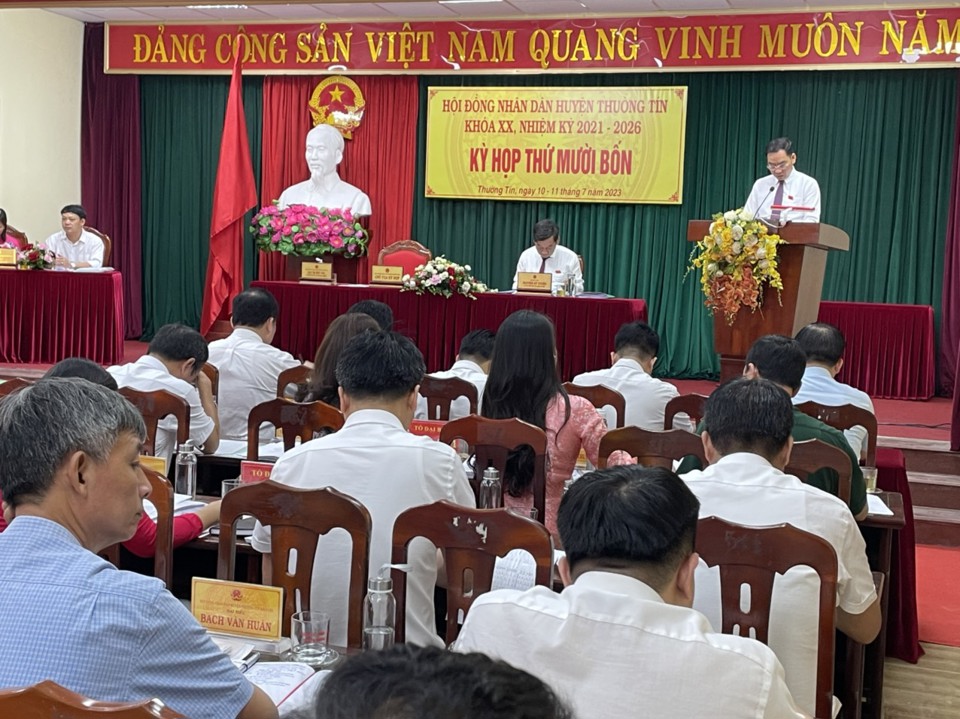 Thường Tín giải phóng mặt bằng đạt 84,6% diện tích dự án đường Vành đai 4 - ảnh 2