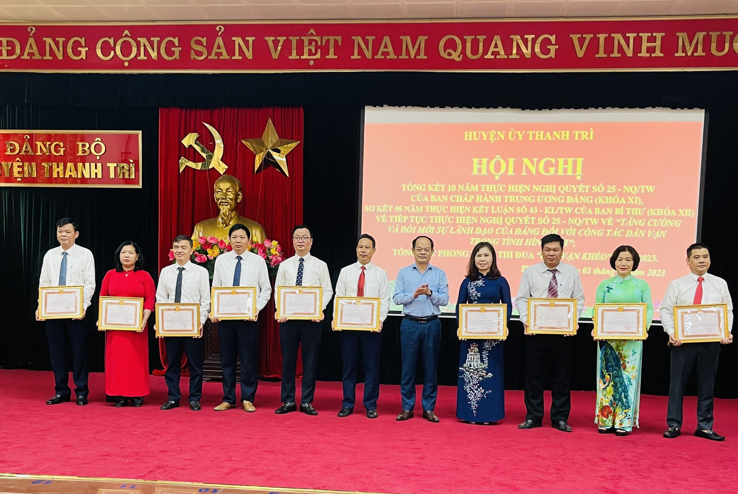 Tăng cường và đổi mới sự lãnh đạo của Đảng đối với công tác dân vận trong tình hình mới - ảnh 1