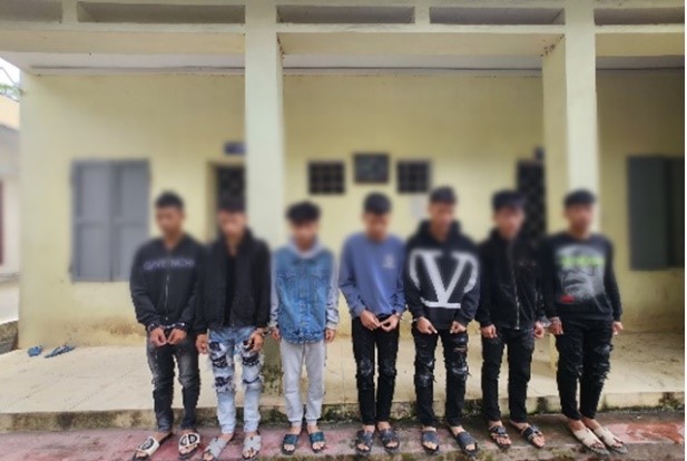 Xử nghiêm nhóm thanh thiếu niên gây rối trật tự công cộng - ảnh 1