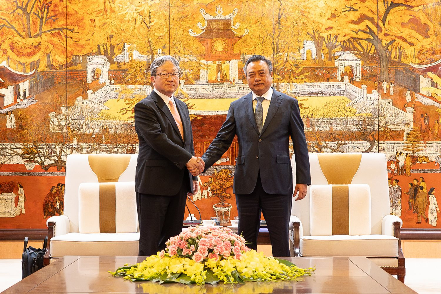 Tích cực tháo gỡ vướng mắc, thúc đẩy các dự án hợp tác trọng điểm với Nhật Bản - ảnh 1