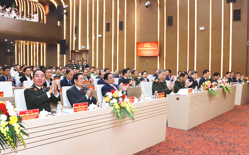 Lực lượng CAND quyết tâm thực hiện thắng lợi các mục tiêu, yêu cầu, nhiệm vụ công tác trong năm 2024 - ảnh 2