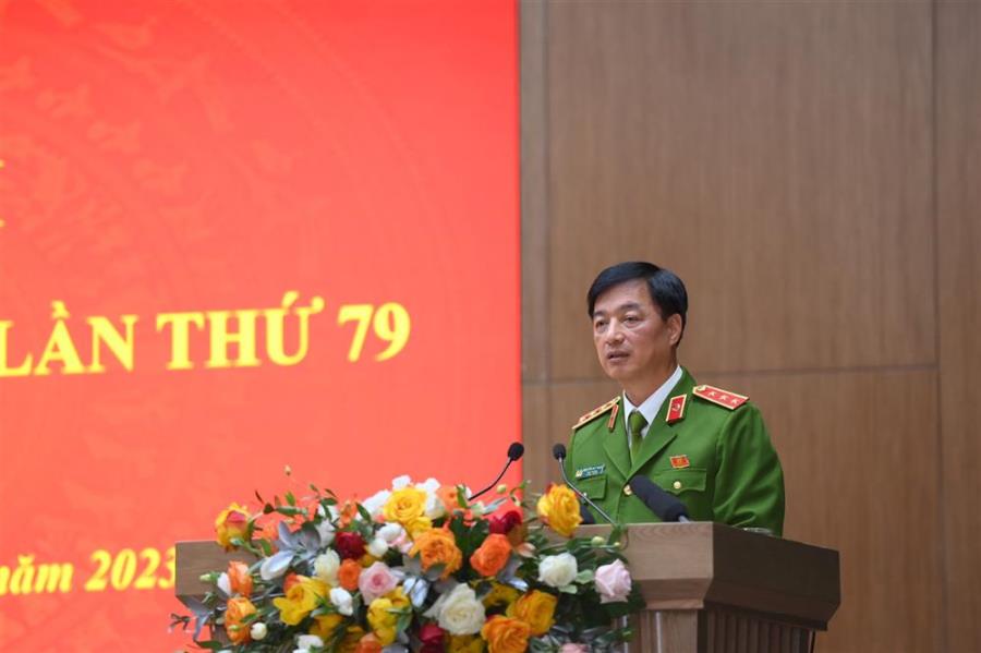 Lực lượng CAND quyết tâm thực hiện thắng lợi các mục tiêu, yêu cầu, nhiệm vụ công tác trong năm 2024 - ảnh 5