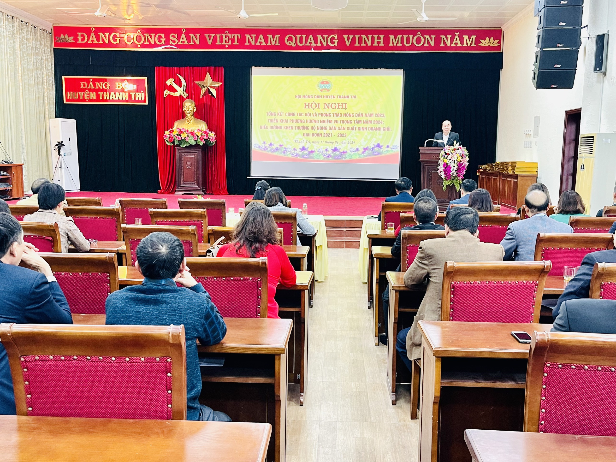 Hội nông dân huyện Thanh Trì hoàn thành xuất sắc nhiệm vụ năm 2023 - ảnh 1