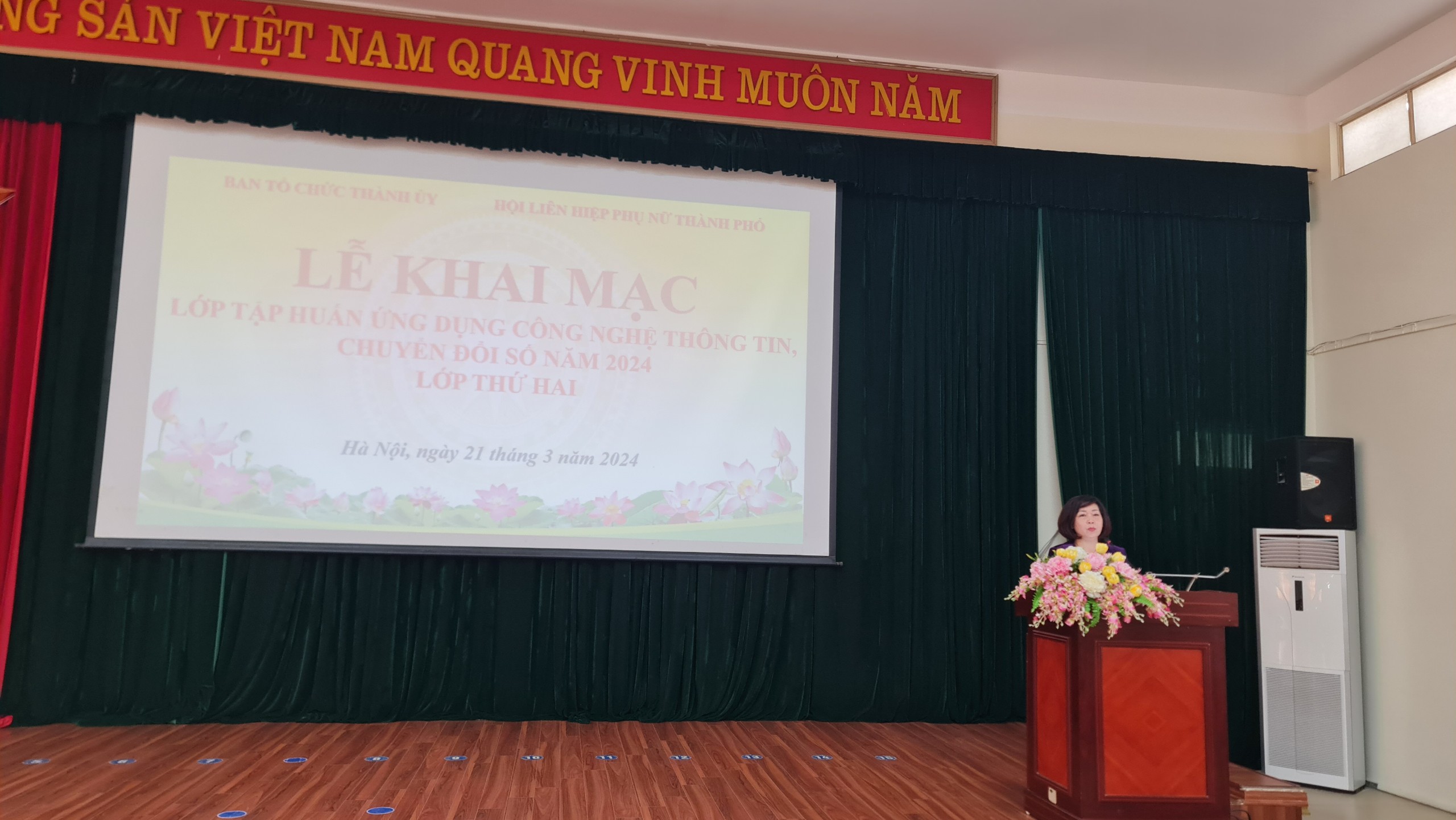 Nâng cao kiến thức, kỹ năng CNTT cho Chủ tịch Hội LHPN các xã, phường, thị trấn - ảnh 2