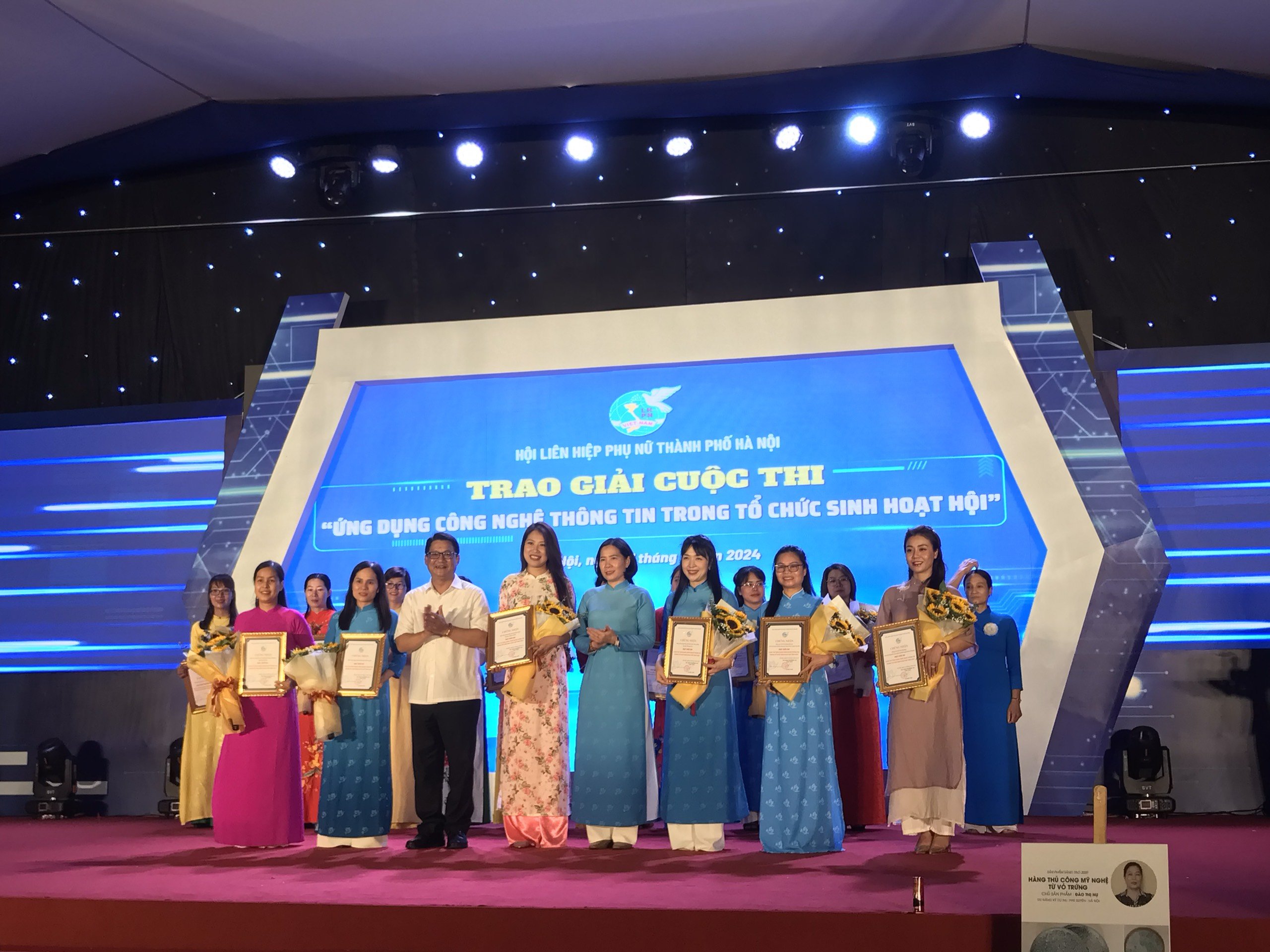 Đạt giải cấp thành phố cuộc thi ” Ứng dụng CNTT trong tổ chức sinh hoạt Hội“ - ảnh 1