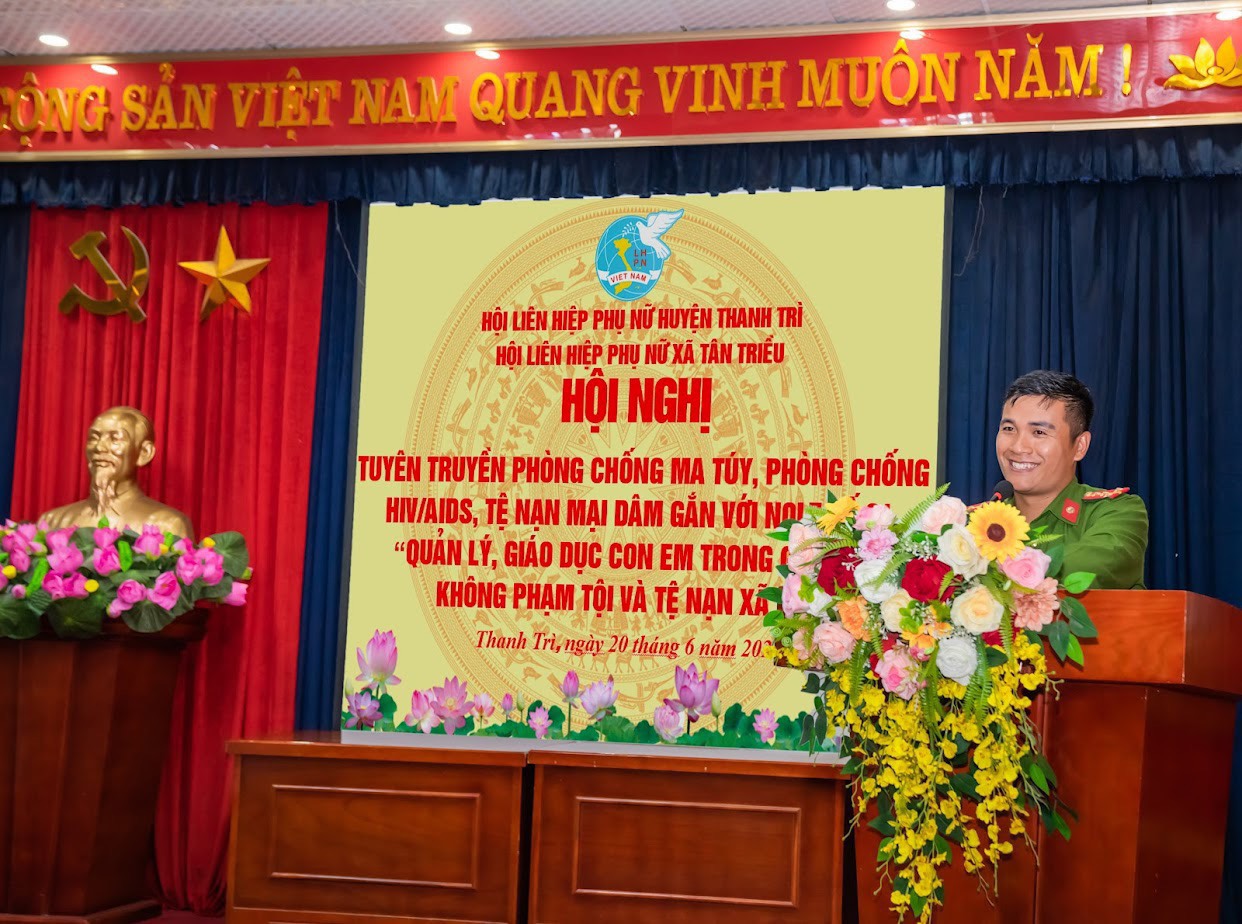 Hội LHPN huyện Thanh Trì hưởng ứng tháng hành động phòng, chống ma túy 2024 - ảnh 2