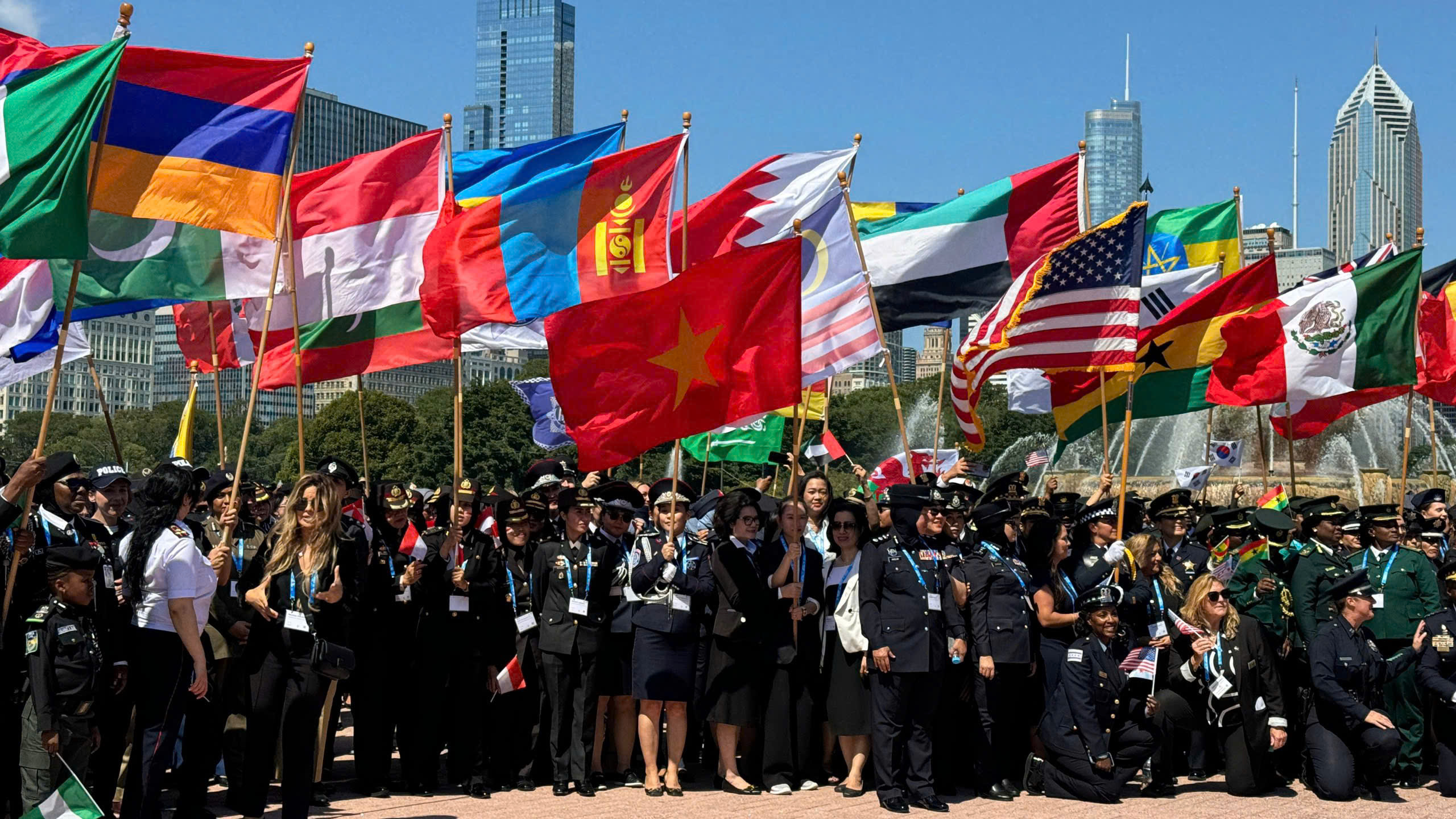 Đoàn cán bộ của Bộ Công an tham dự Hội thảo của Hiệp hội nữ cảnh sát quốc tế - ảnh 3