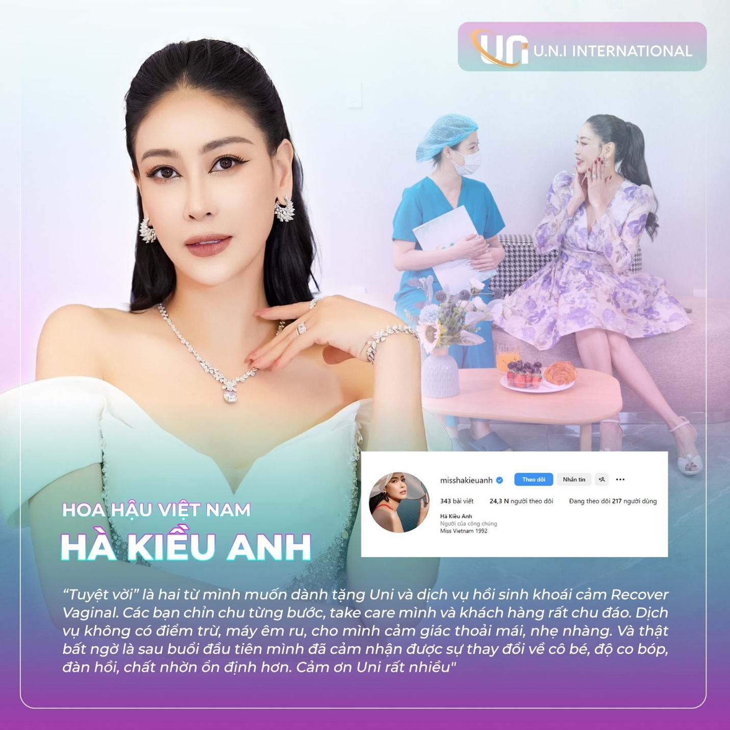 UNI International: Khi “tâm” và “tầm” có mặt – nhan sắc Việt lên ngôi - ảnh 3