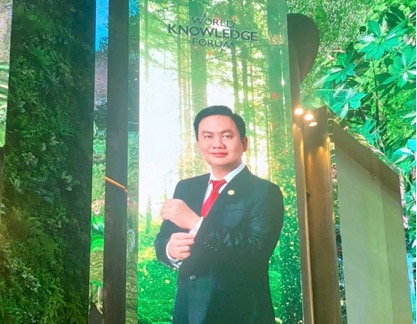 Nhà sáng lập Tập đoàn Bamboo Capital Nguyễn Hồ Nam làm diễn giả tại Diễn đàn tri thức thế giới 2024 - ảnh 1