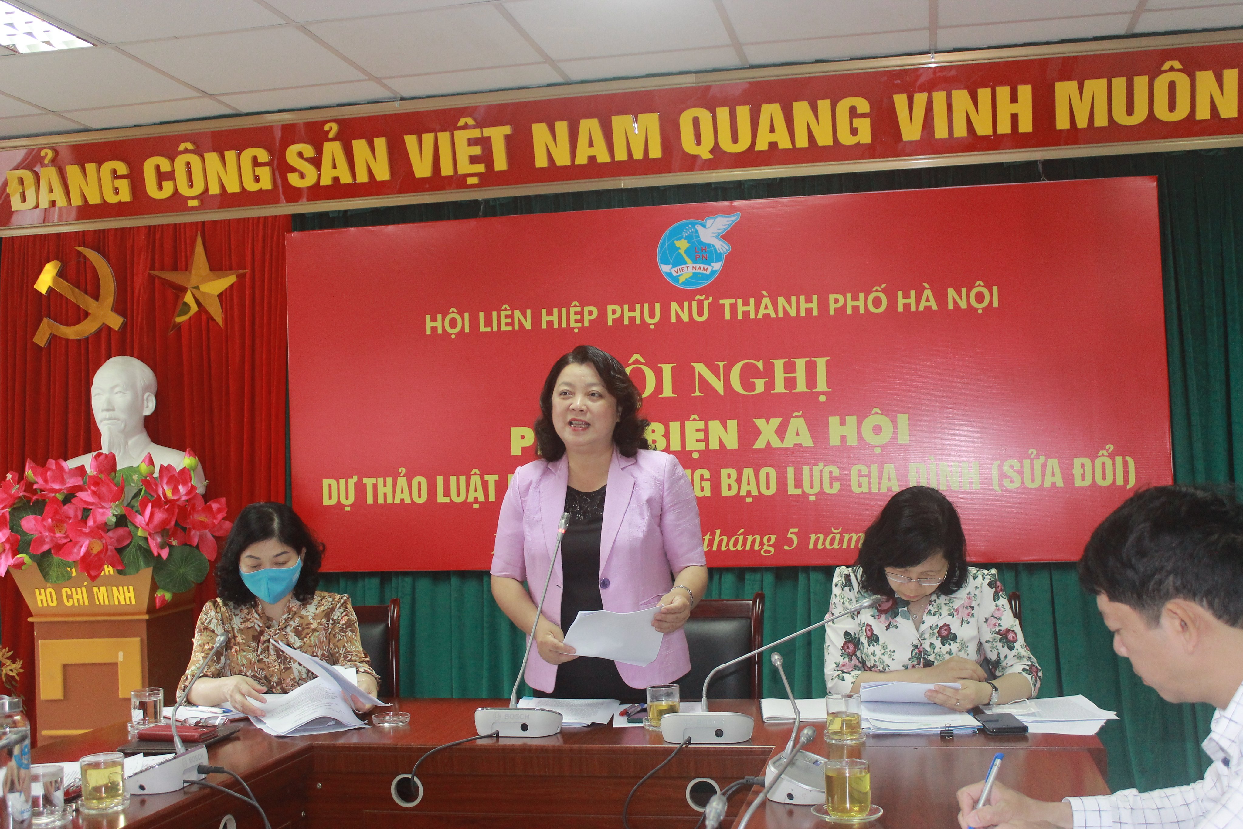 Tổ chức hội nghị “Phản biện xã hội Dự thảo Luật Phòng, chống BLGĐ (sửa đổi)“ - ảnh 2