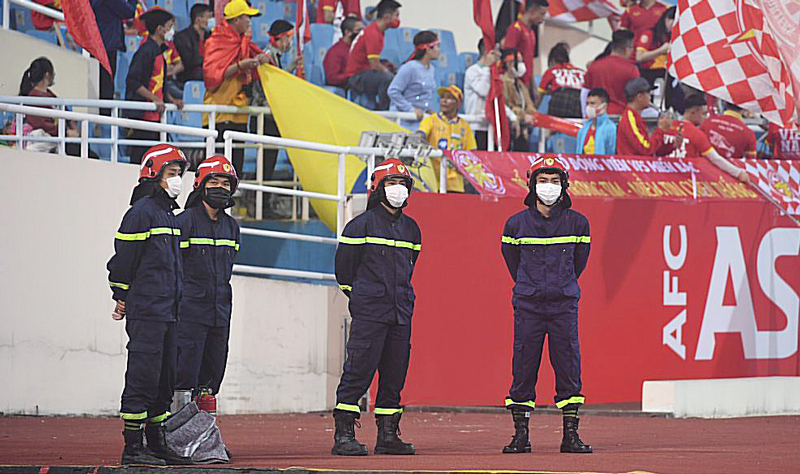 Chủ động ứng phó với các tình huống phòng cháy chữa cháy xảy ra tại nơi diễn ra SEA Games 31 - ảnh 1