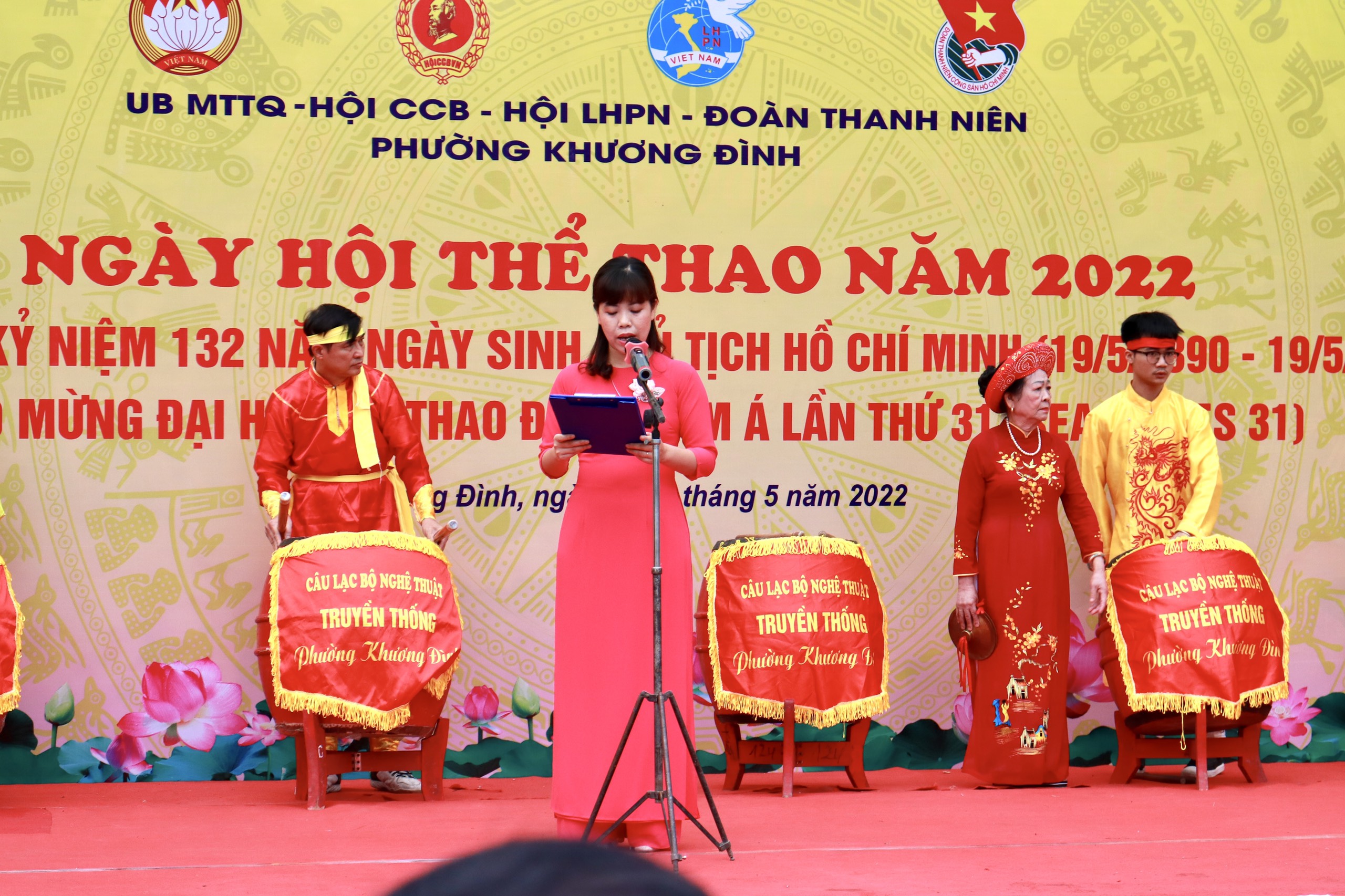Phường Khương Đình, quận Thanh Xuân: Rộn ràng ngày hội thể thao chào mừng SEA Games 31 - ảnh 1