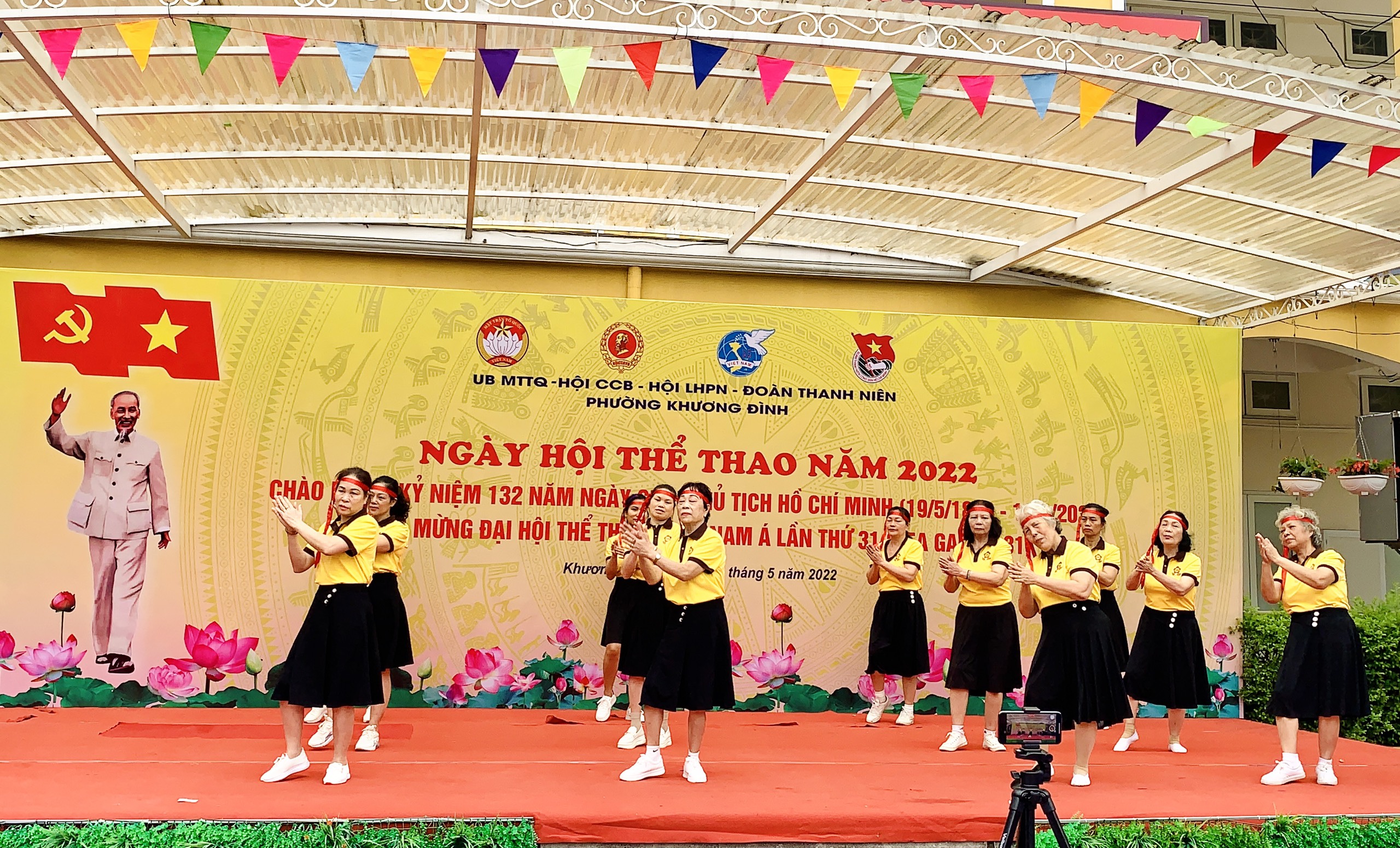 Phường Khương Đình, quận Thanh Xuân: Rộn ràng ngày hội thể thao chào mừng SEA Games 31 - ảnh 5
