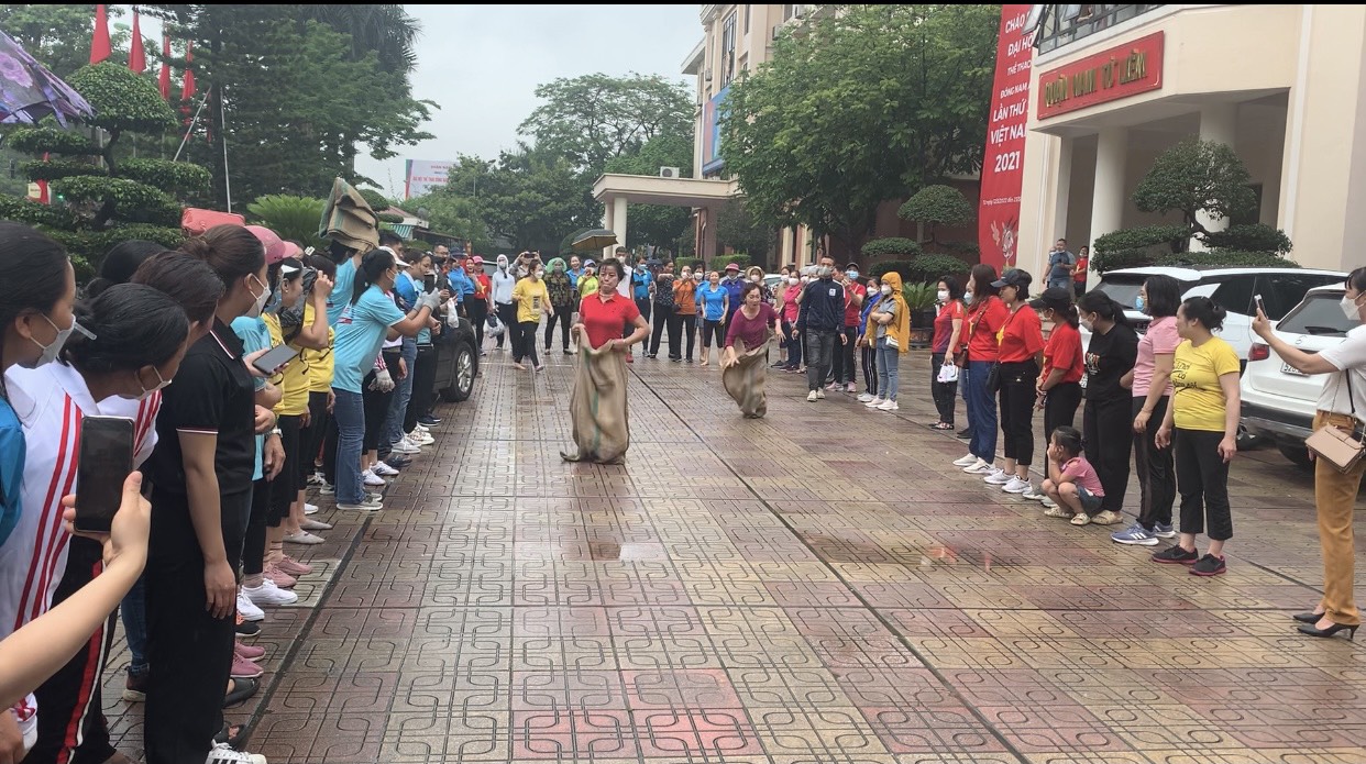 Hội LHPN quận Nam Từ Liêm: Sôi động ngày hội thể thao chào mừng SEA Games 31 - ảnh 14