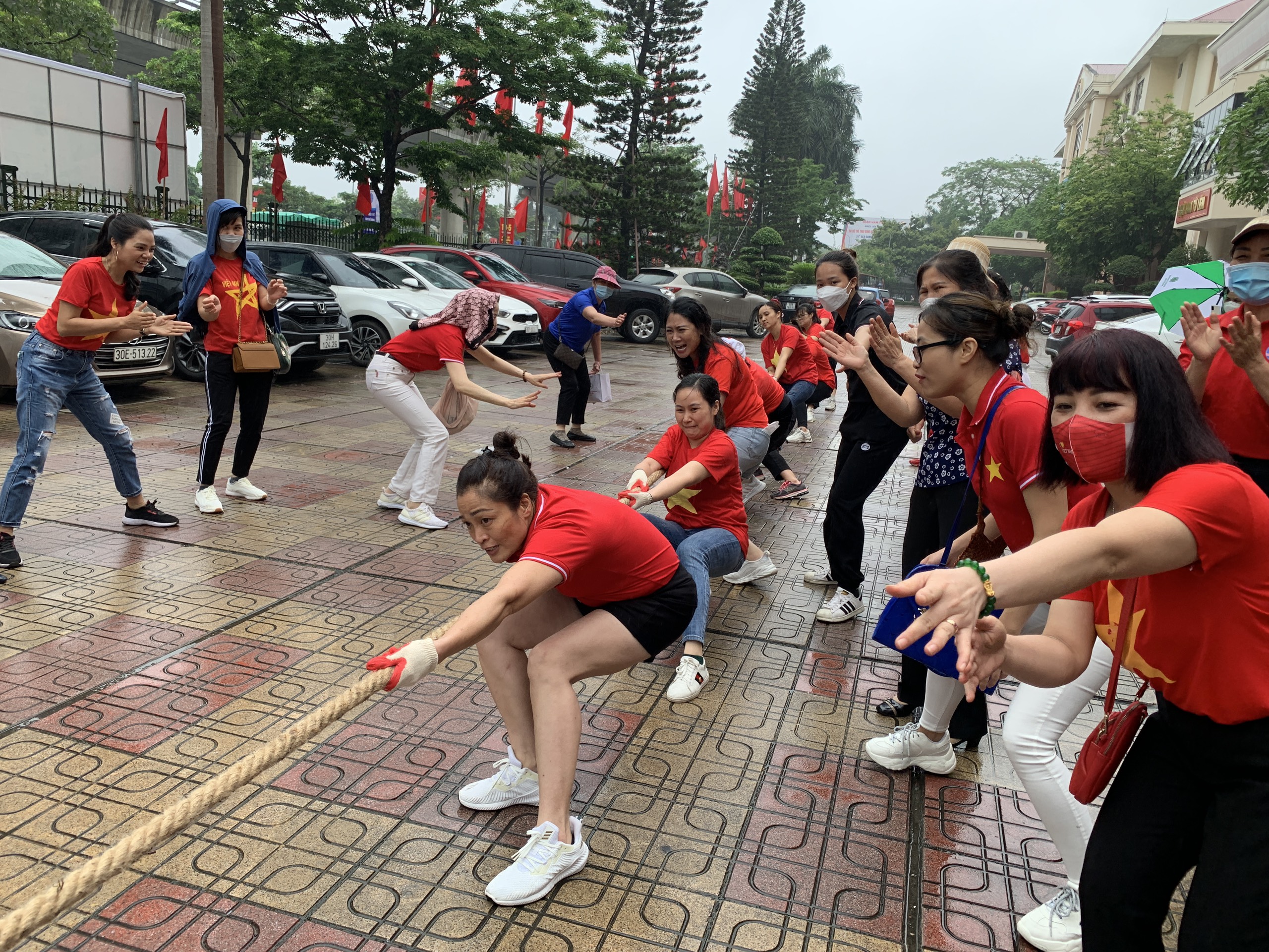 Hội LHPN quận Nam Từ Liêm: Sôi động ngày hội thể thao chào mừng SEA Games 31 - ảnh 13