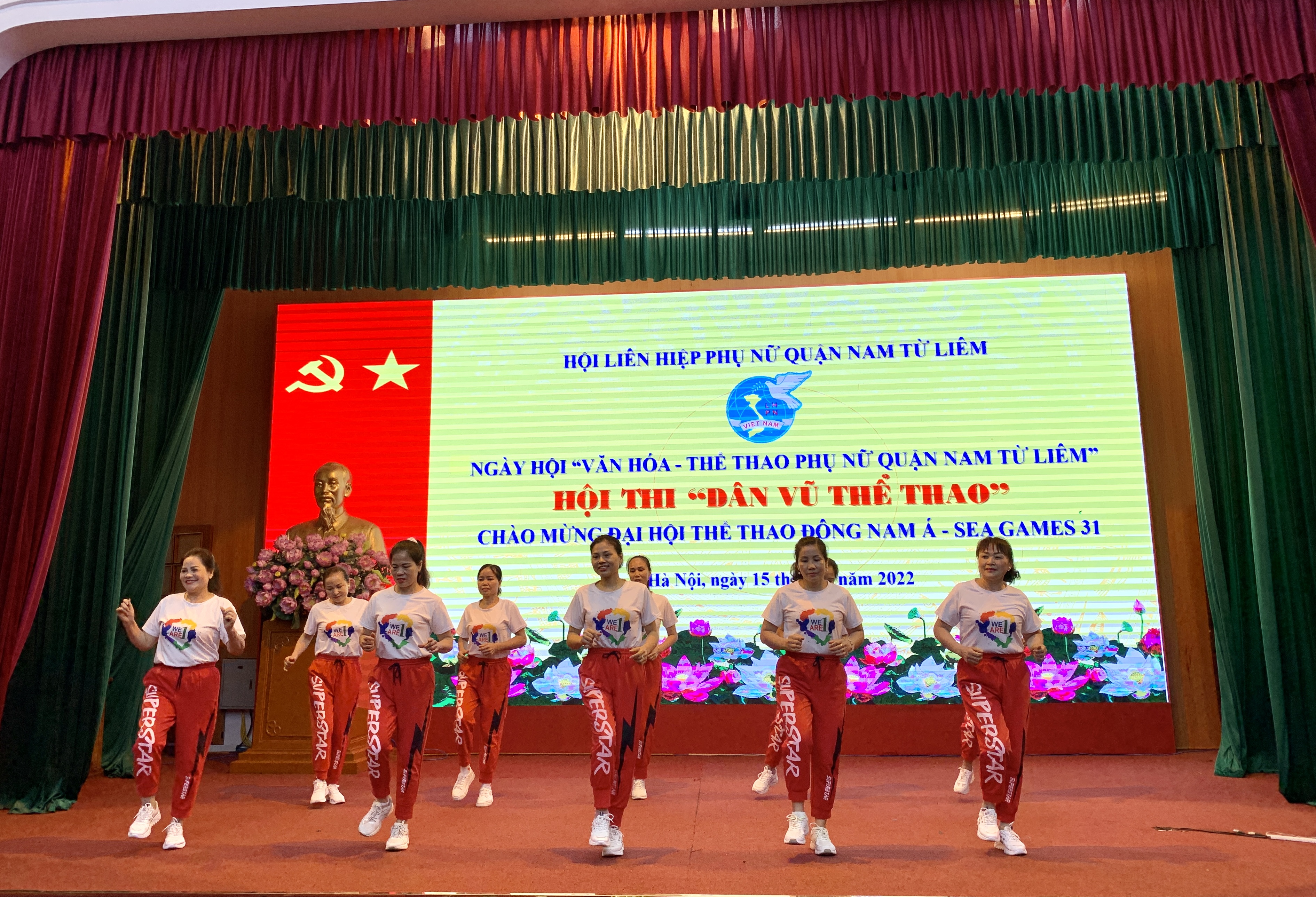 Hội LHPN quận Nam Từ Liêm: Sôi động ngày hội thể thao chào mừng SEA Games 31 - ảnh 10