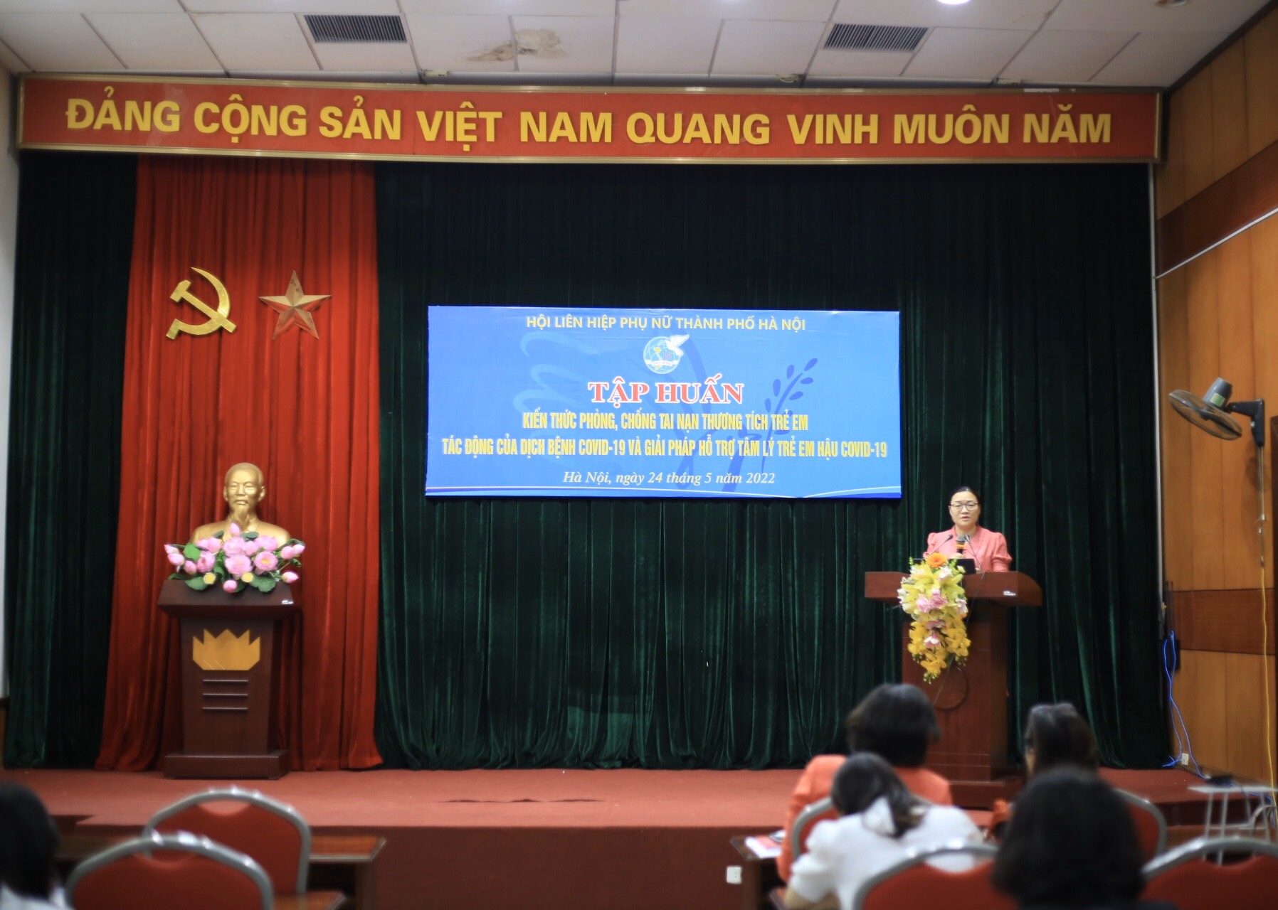 Hội LHPN TP Hà Nội: Tập huấn tăng cường phòng chống tai nạn thương tích trẻ em - ảnh 1