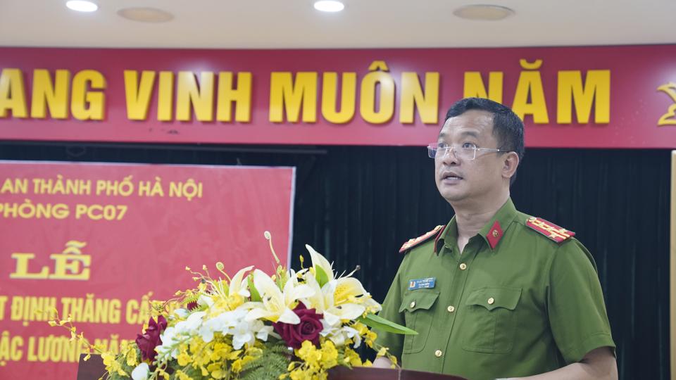 Thăng cấp bậc hàm, nâng bậc lương cho 88 chiến sỹ Cảnh sát phòng cháy - ảnh 1