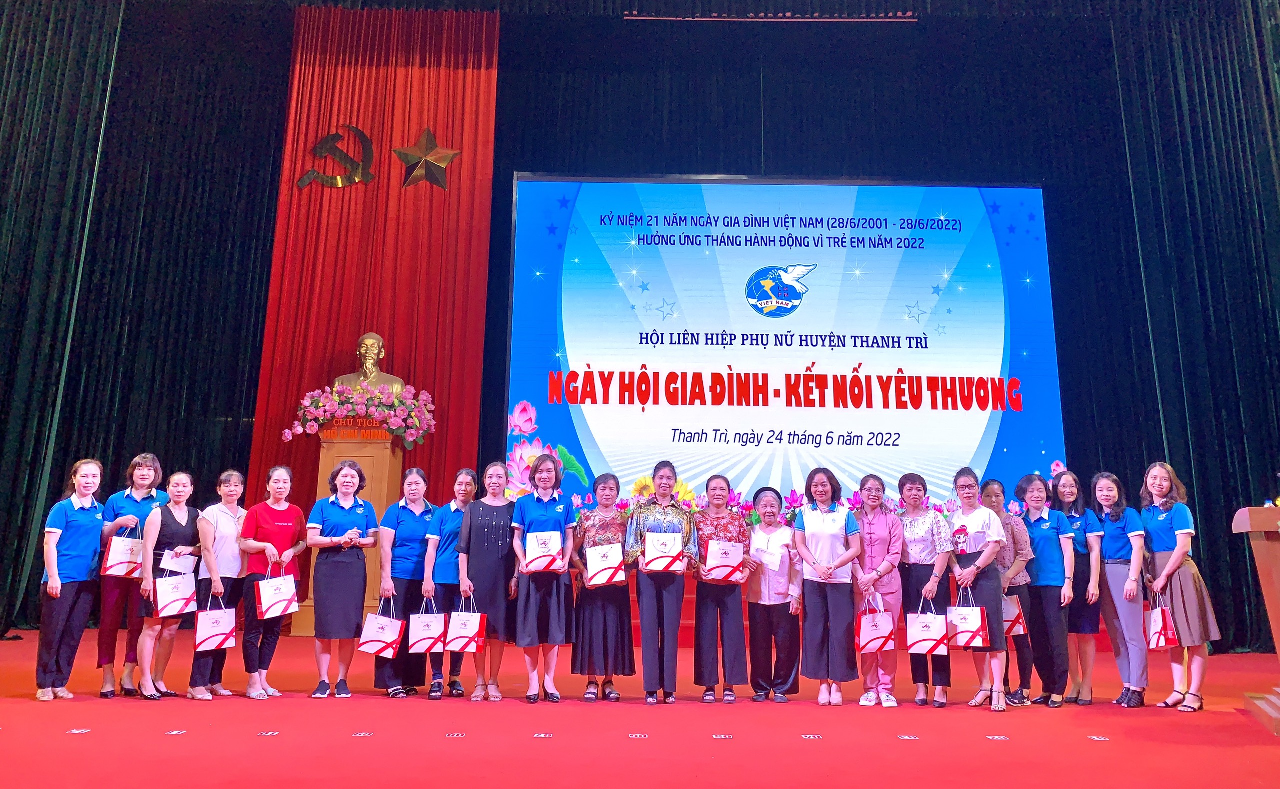 Hội LHPN huyện Thanh Trì: Ấm áp “Ngày hội gia đình-Kết nối yêu thương“ - ảnh 7