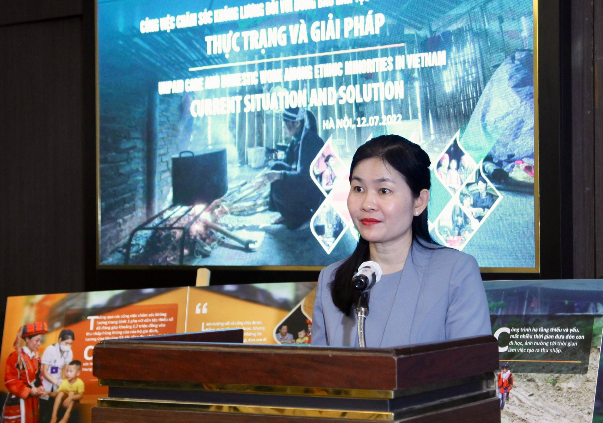 Gánh nặng công việc chăm sóc không lương khiến phụ nữ dân tộc thiểu số gặp nhiều rào cản - ảnh 2