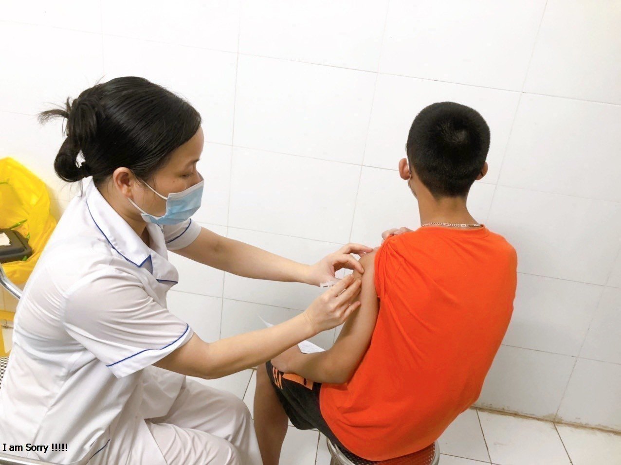 Huyện Thanh Trì đẩy nhanh tiến độ tiêm mũi 4 - ảnh 1