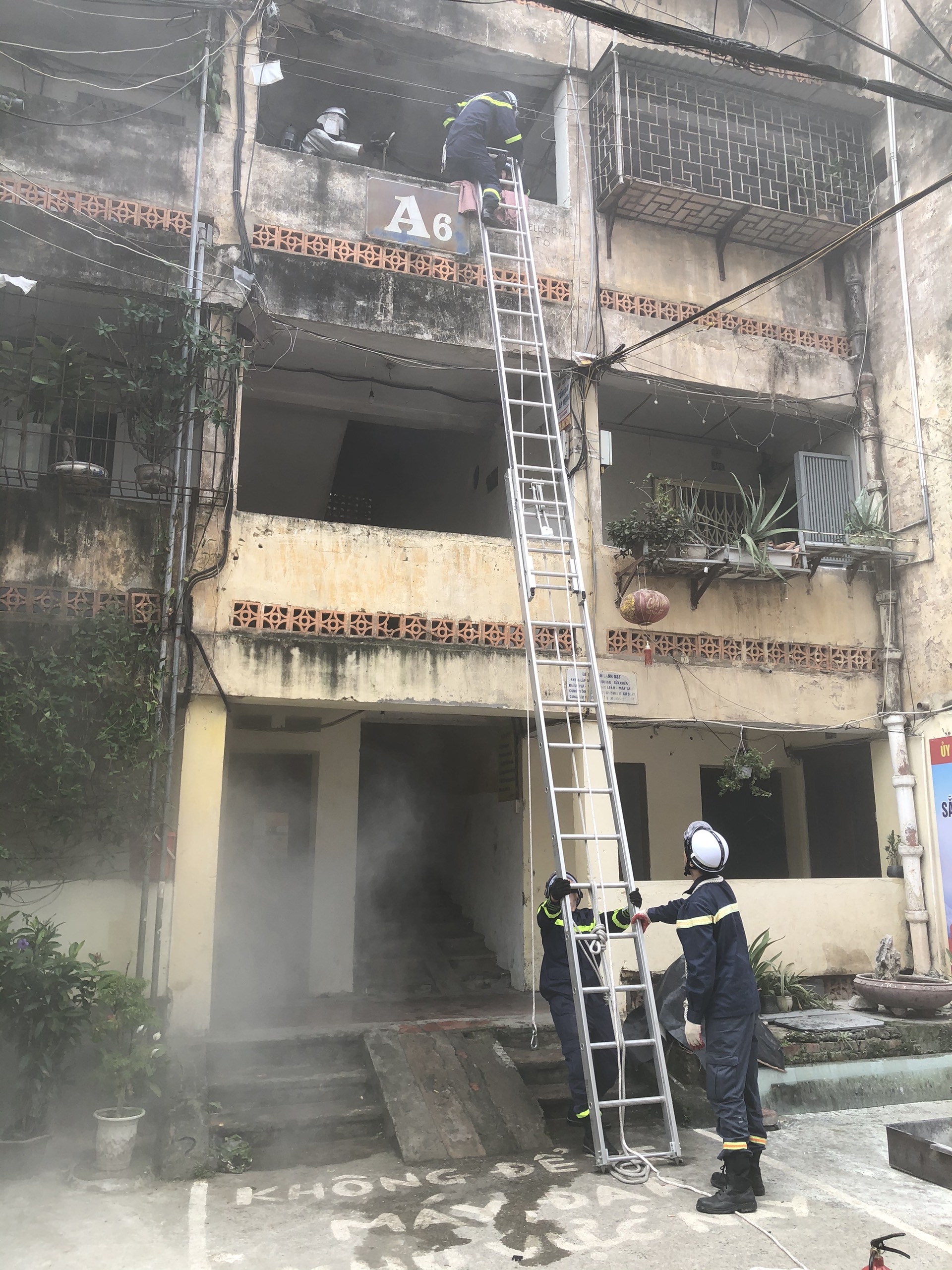 Quận Hoàng Mai:Ra mắt Nhà tập thể an toàn về phòng cháy chữa cháy - ảnh 3
