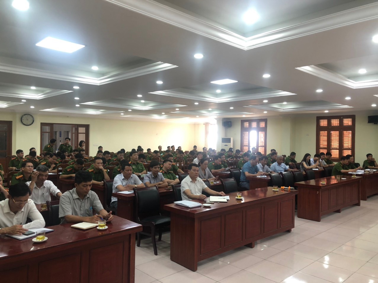 Gia Lâm: Tổ chức hội nghị tập huấn phòng cháy chữa cho công an cấp xã - ảnh 2