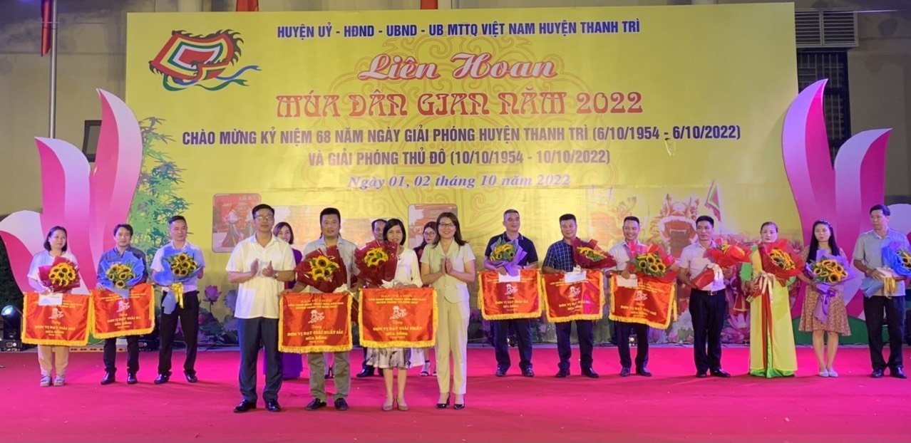 Ấn tượng Liên hoan múa dân gian huyện Thanh Trì năm 2022 - ảnh 4