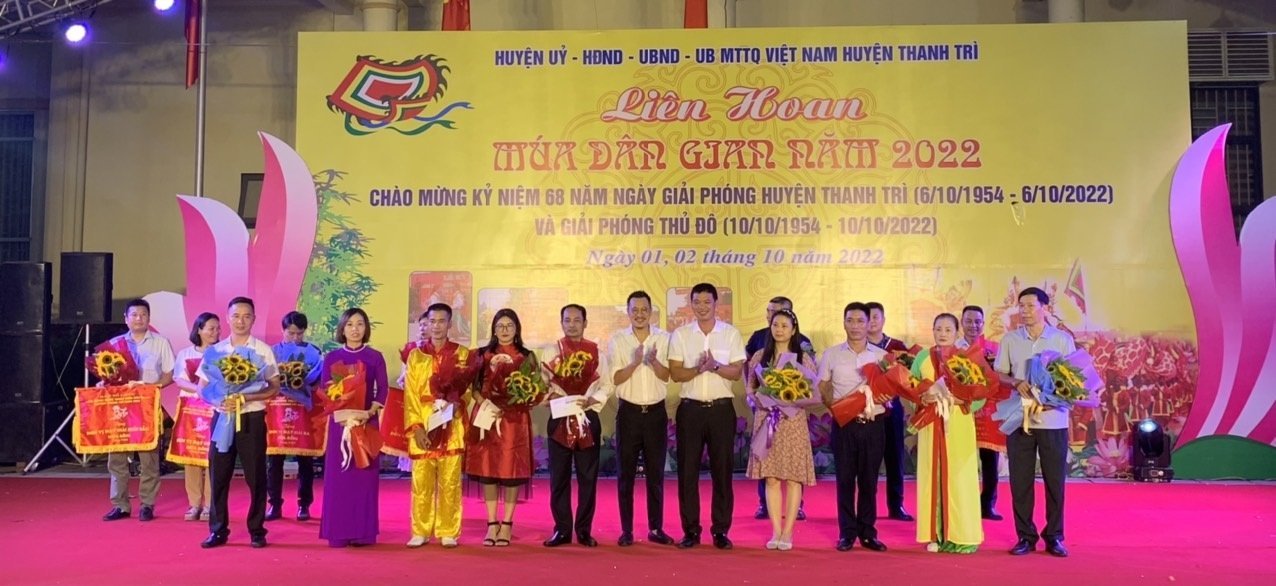 Ấn tượng Liên hoan múa dân gian huyện Thanh Trì năm 2022 - ảnh 3