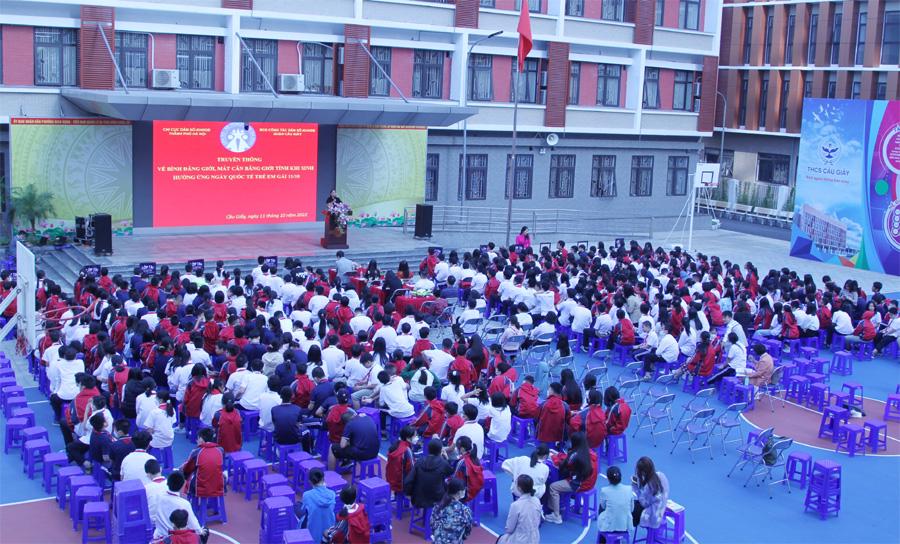 Để trẻ em gái được sống trong môi trường bình đẳng và an toàn - ảnh 1