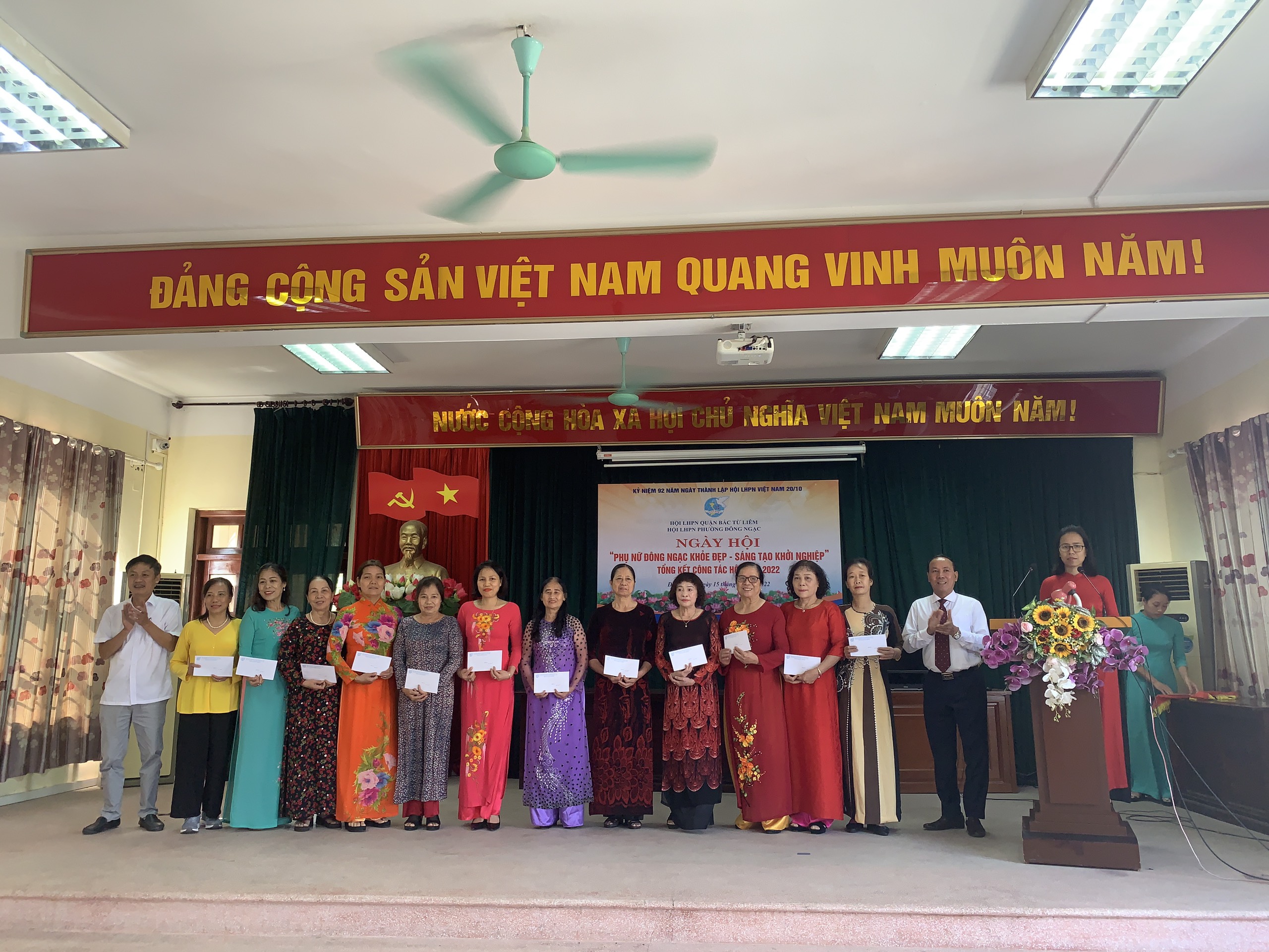 Quận Bắc Từ Liêm: Sôi nổi ngày hội Phụ nữ Đông Ngạc khỏe đẹp – sáng tạo khởi nghiệp - ảnh 6