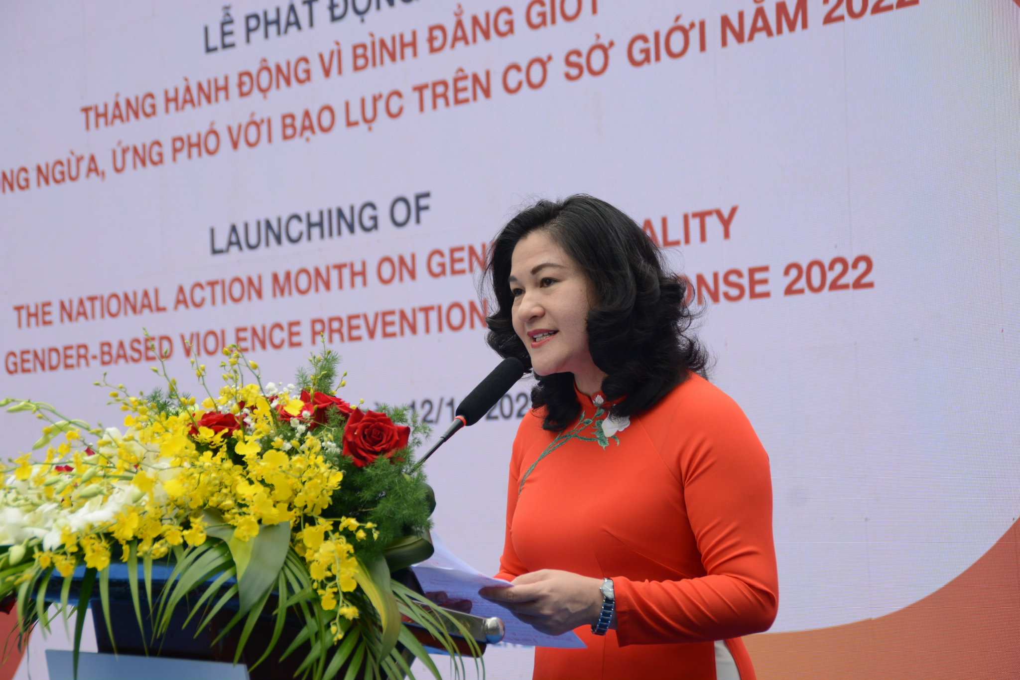 Phát động Tháng hành động vì bình đẳng giới và phòng ngừa, ứng phó với bạo lực trên cơ sở giới năm 2 - ảnh 1