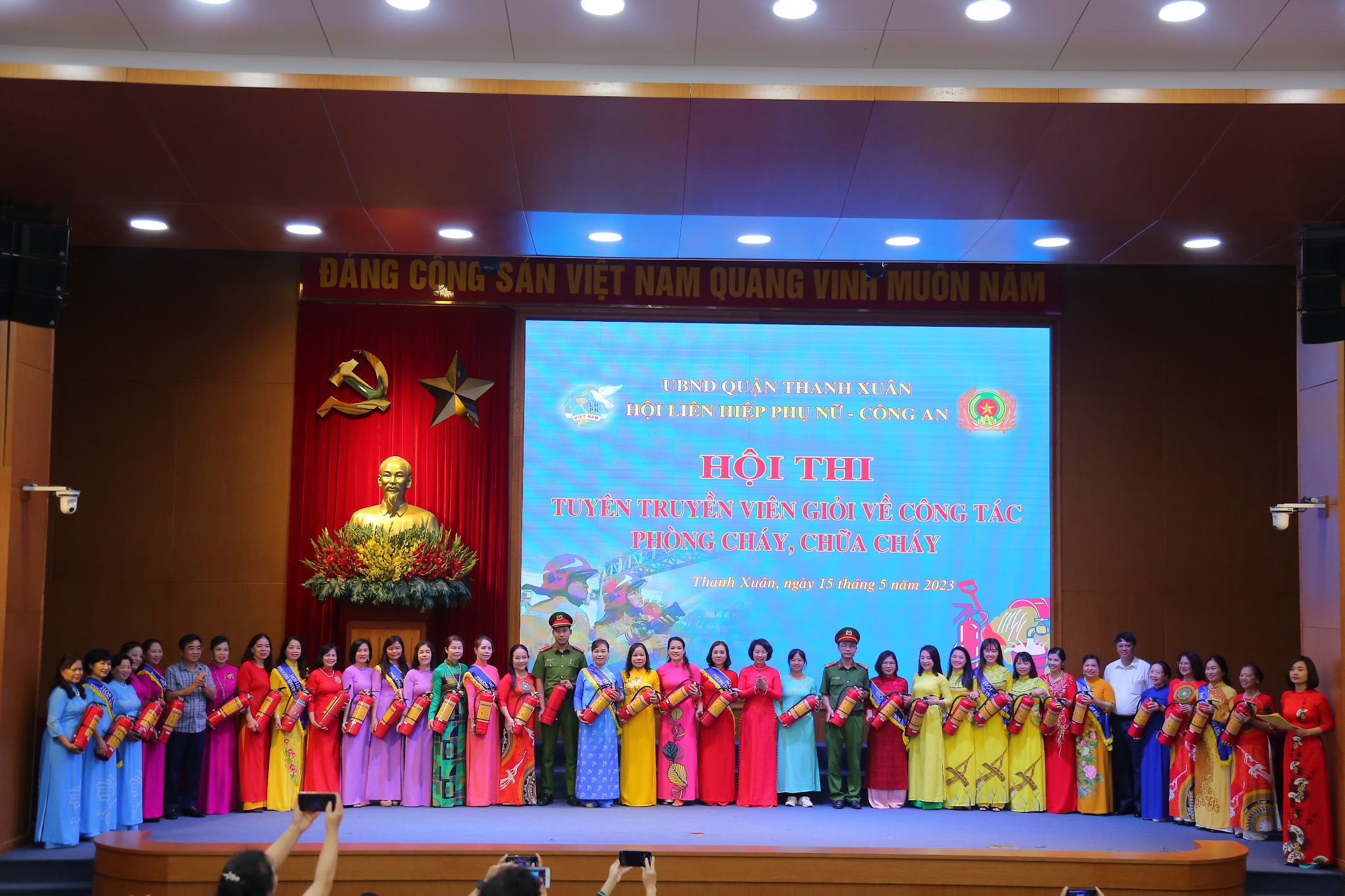 Tổ chức hội thi “Tuyên truyền viên giỏi về công tác phòng cháy, chữa cháy” năm 2023 - ảnh 2