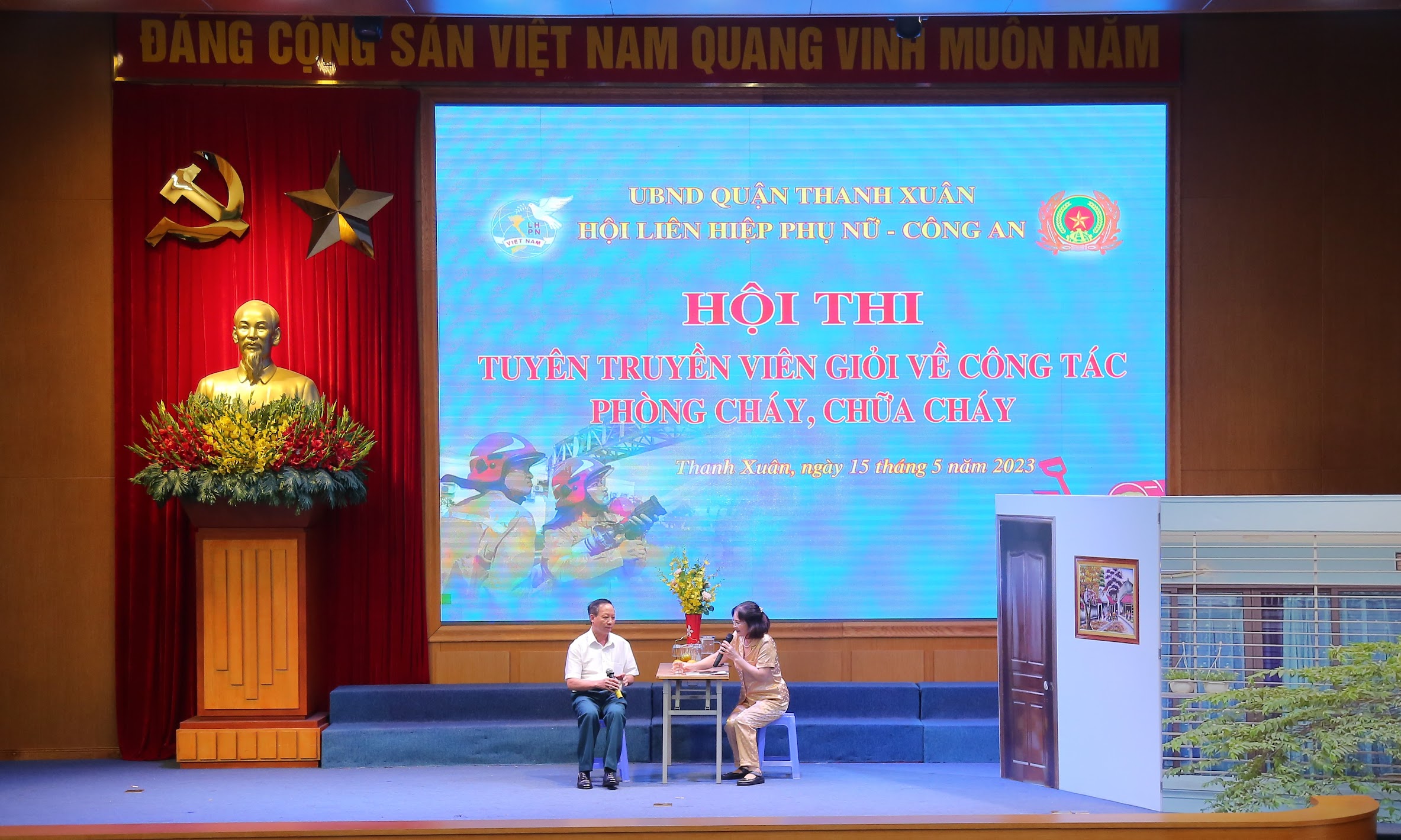 Tổ chức hội thi “Tuyên truyền viên giỏi về công tác phòng cháy, chữa cháy” năm 2023 - ảnh 6