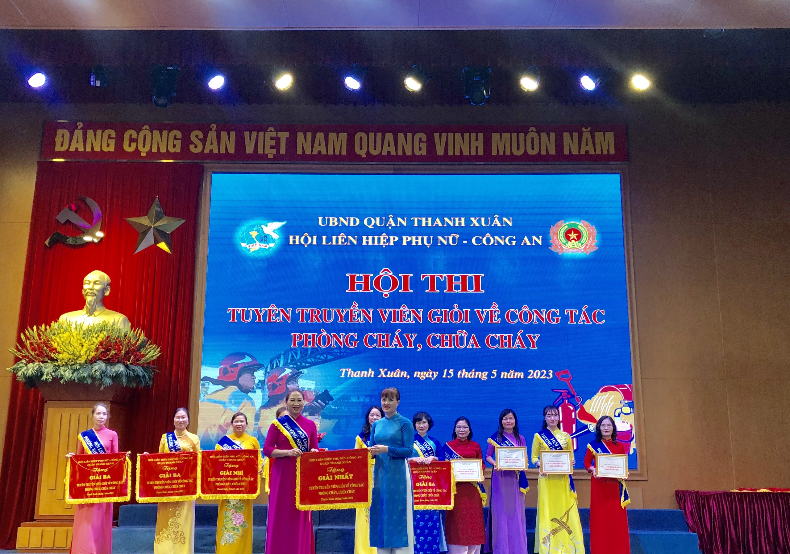 Tổ chức hội thi “Tuyên truyền viên giỏi về công tác phòng cháy, chữa cháy” năm 2023 - ảnh 14