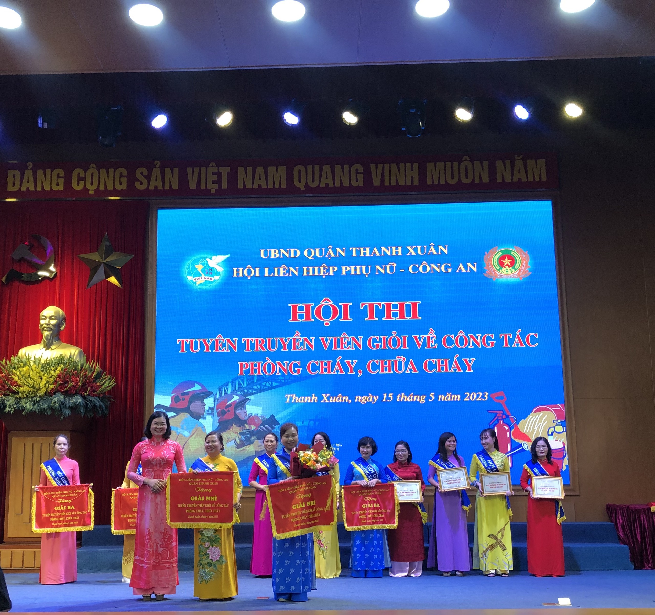 Tổ chức hội thi “Tuyên truyền viên giỏi về công tác phòng cháy, chữa cháy” năm 2023 - ảnh 15