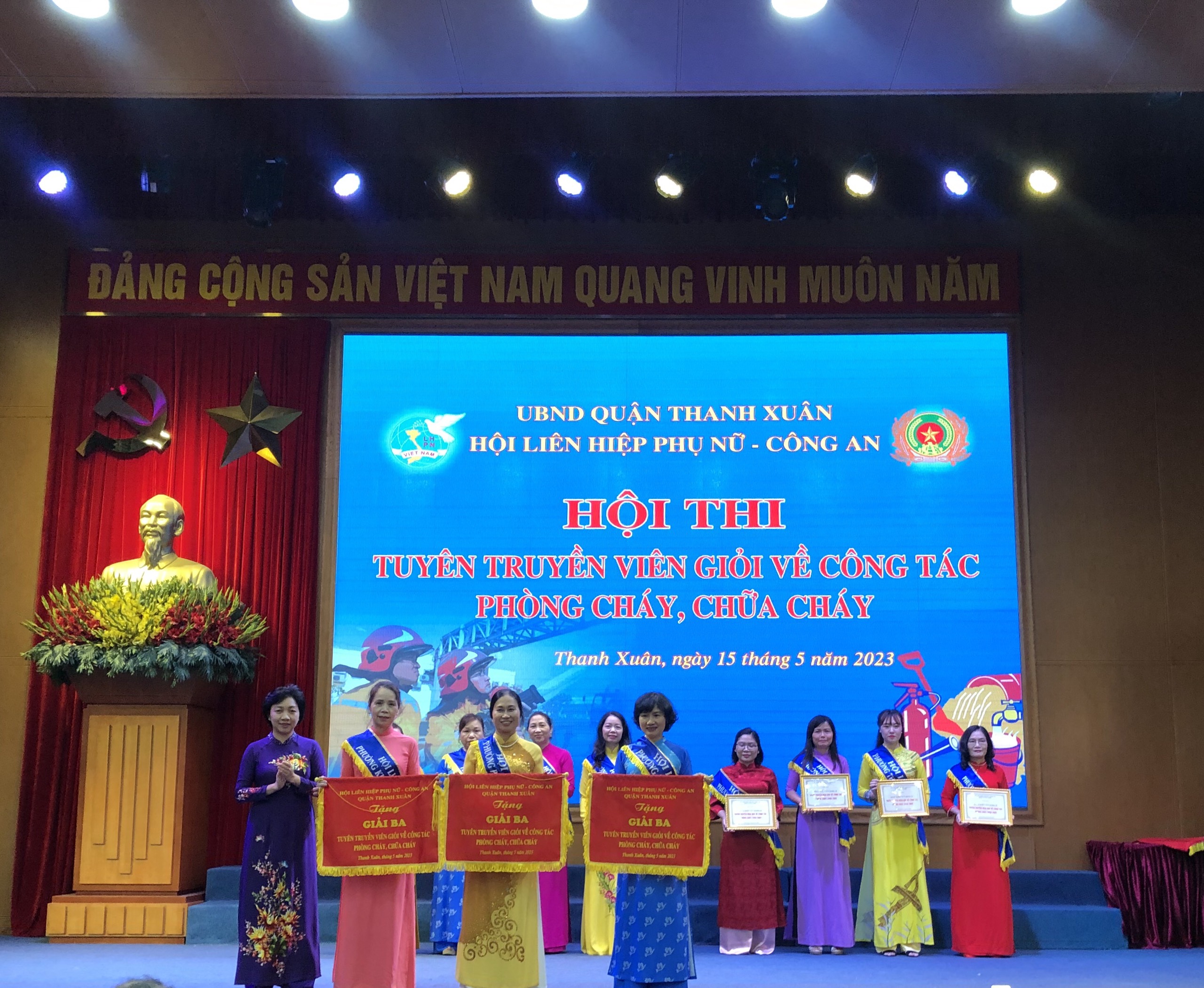 Tổ chức hội thi “Tuyên truyền viên giỏi về công tác phòng cháy, chữa cháy” năm 2023 - ảnh 16