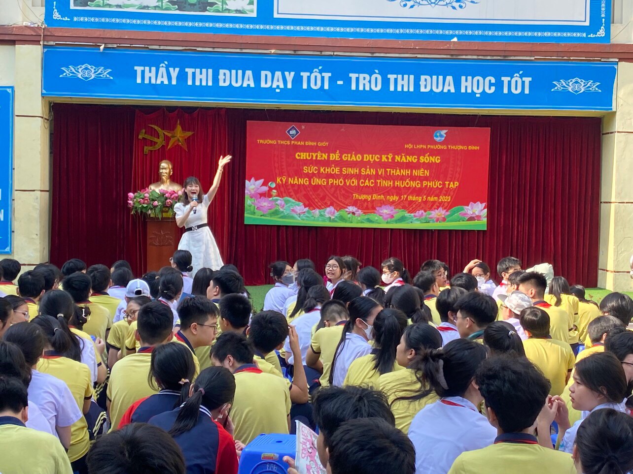 Truyền thông chăm sóc sức khỏe sinh sản cho học sinh - ảnh 1