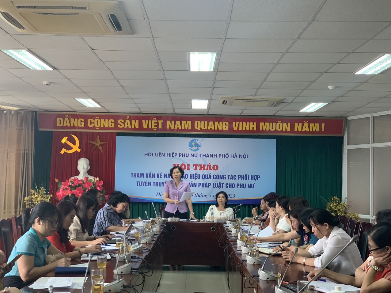 Tuyên truyền, phổ biến pháp luật trực tiếp cho hơn 58.000 lượt hội viên phụ nữ - ảnh 1