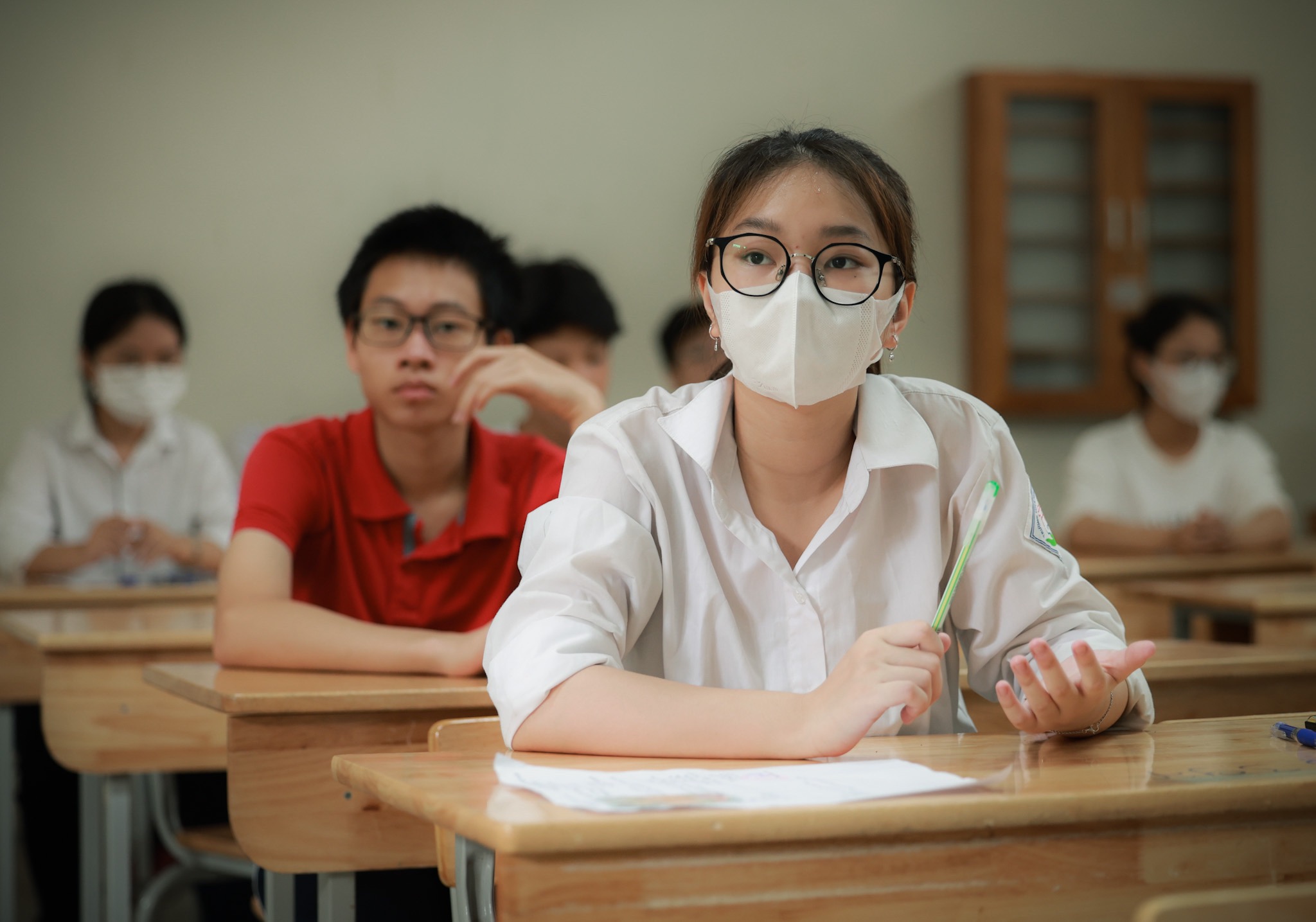 Thi tuyển sinh lớp 10 ở Hà Nội: 1 thí sinh vi phạm quy chế ở môn thi cuối - ảnh 1