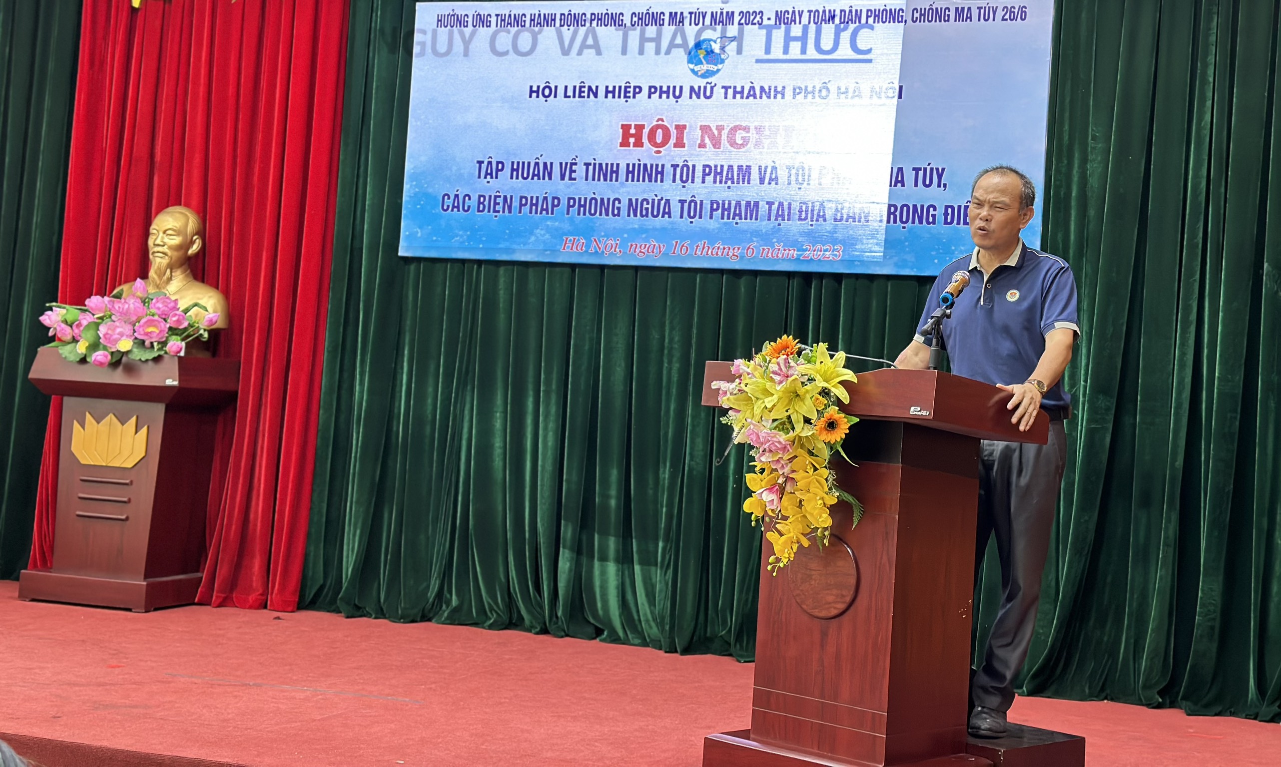 Hội LHPN TP Hà Nội: Tập huấn về tình hình tội phạm về ma tuý cho các cán bộ Hội Phụ nữ - ảnh 1
